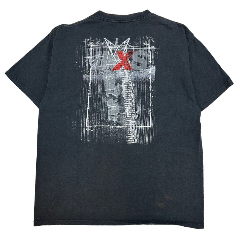 VINTAGE INXS TOUR TEE BLACK