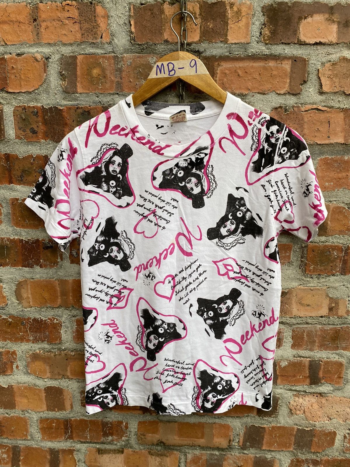 Yasuyuki Ishii 1990s RNA DNA Punk tee Size M / US 6-8 / IT 42-44 - 2 Thumbnail