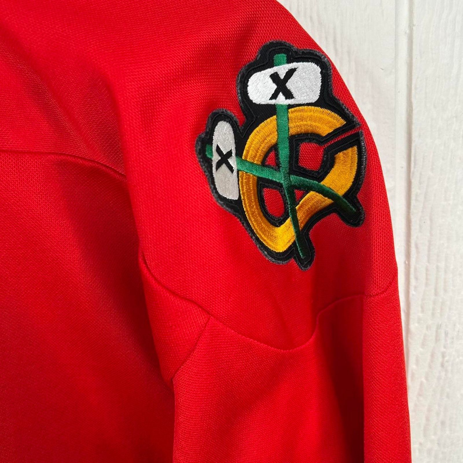 NHL Vintage 90’s Red Chicago Blackhawks Hockey NHL Jersey Large Size US L / EU 52-54 / 3 - 8 Thumbnail