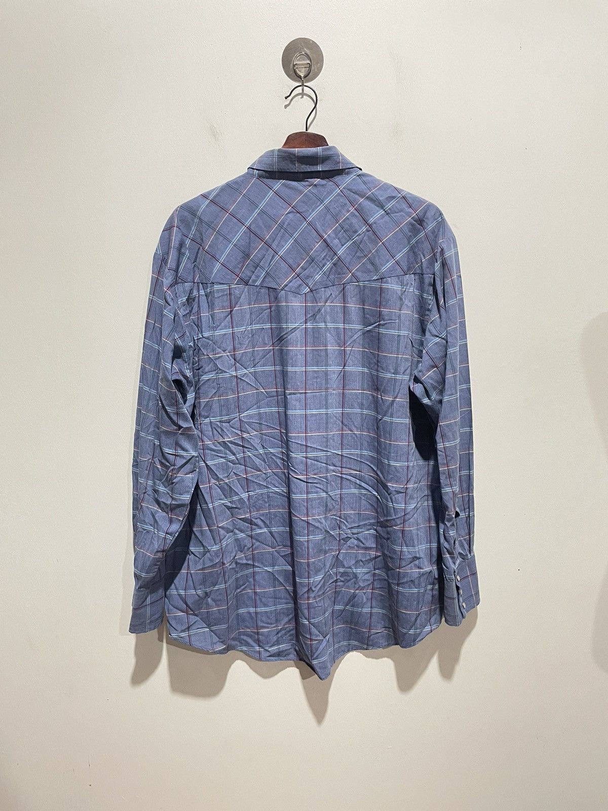 Vintage Western Wear by Plains Shirt Size US XL / EU 56 / 4 - 2 Thumbnail