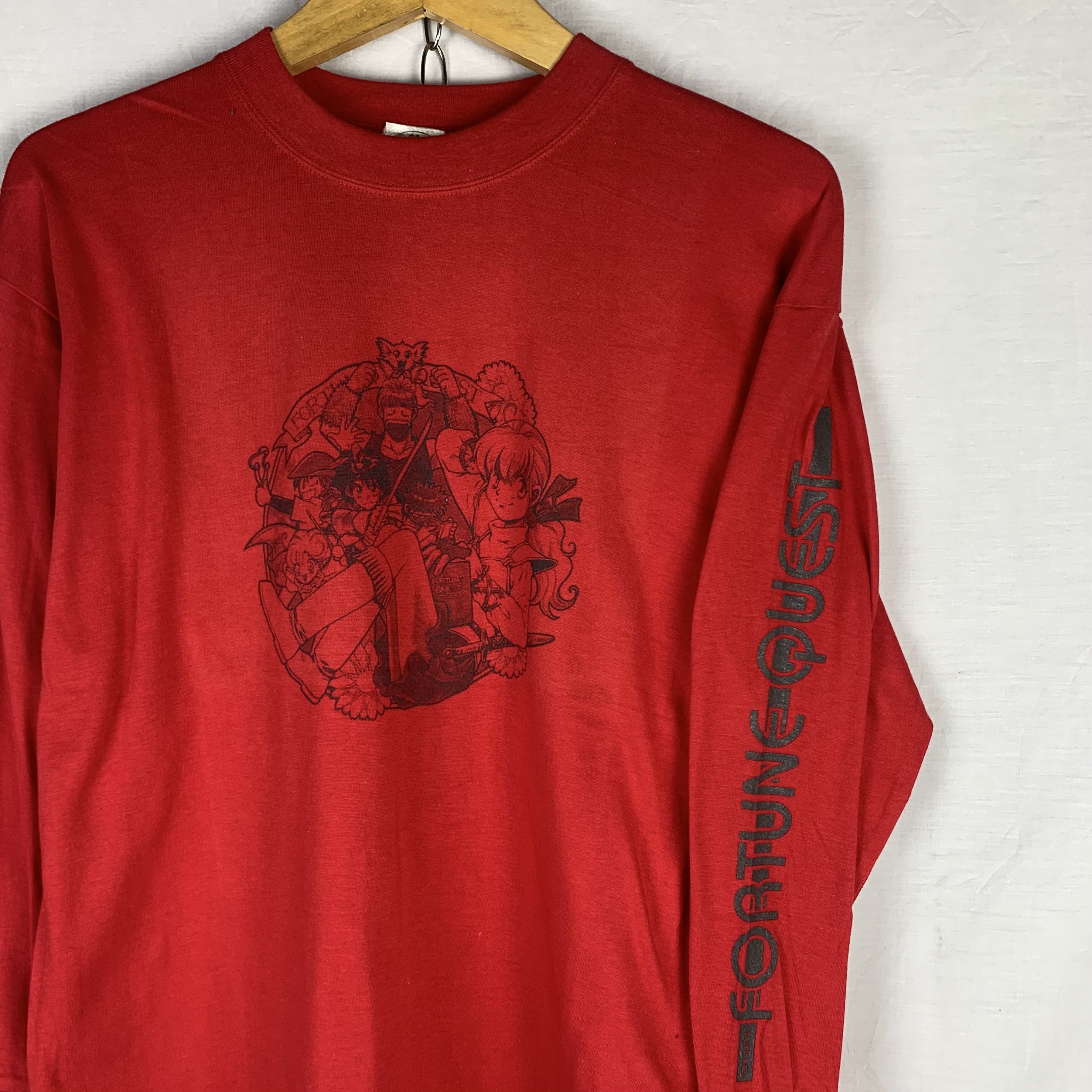 Anime Fortune Quest Anime Japan Longsleeve Tshirt Size US M / EU 48-50 / 2 - 2 Thumbnail