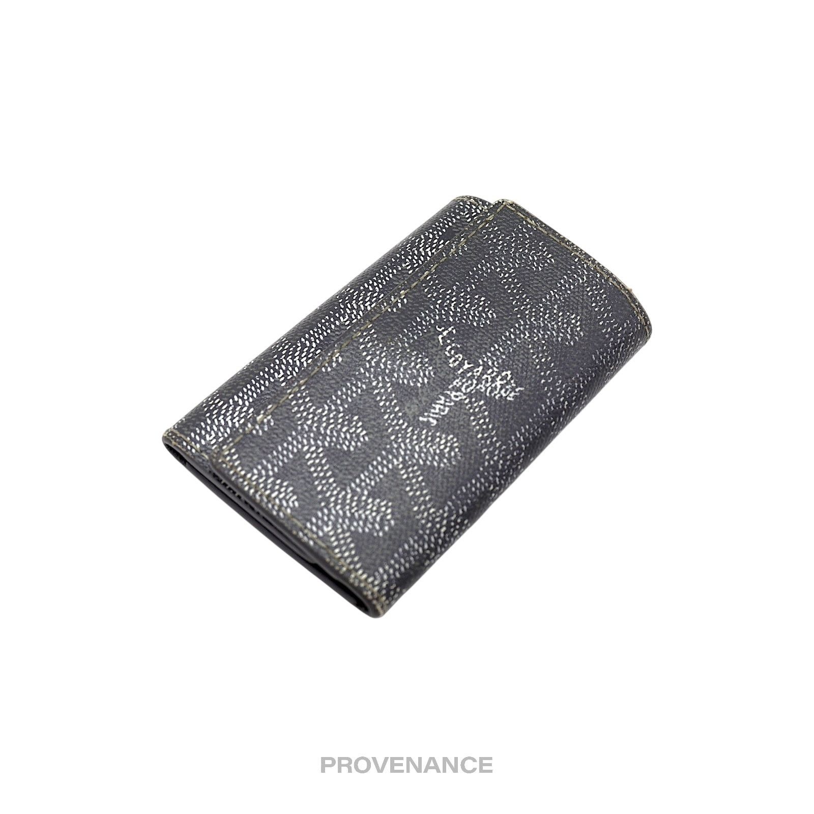 Goyard 🔴 Goyard 6 Key Case Wallet - Grey Goyardine Size ONE SIZE - 4 Thumbnail