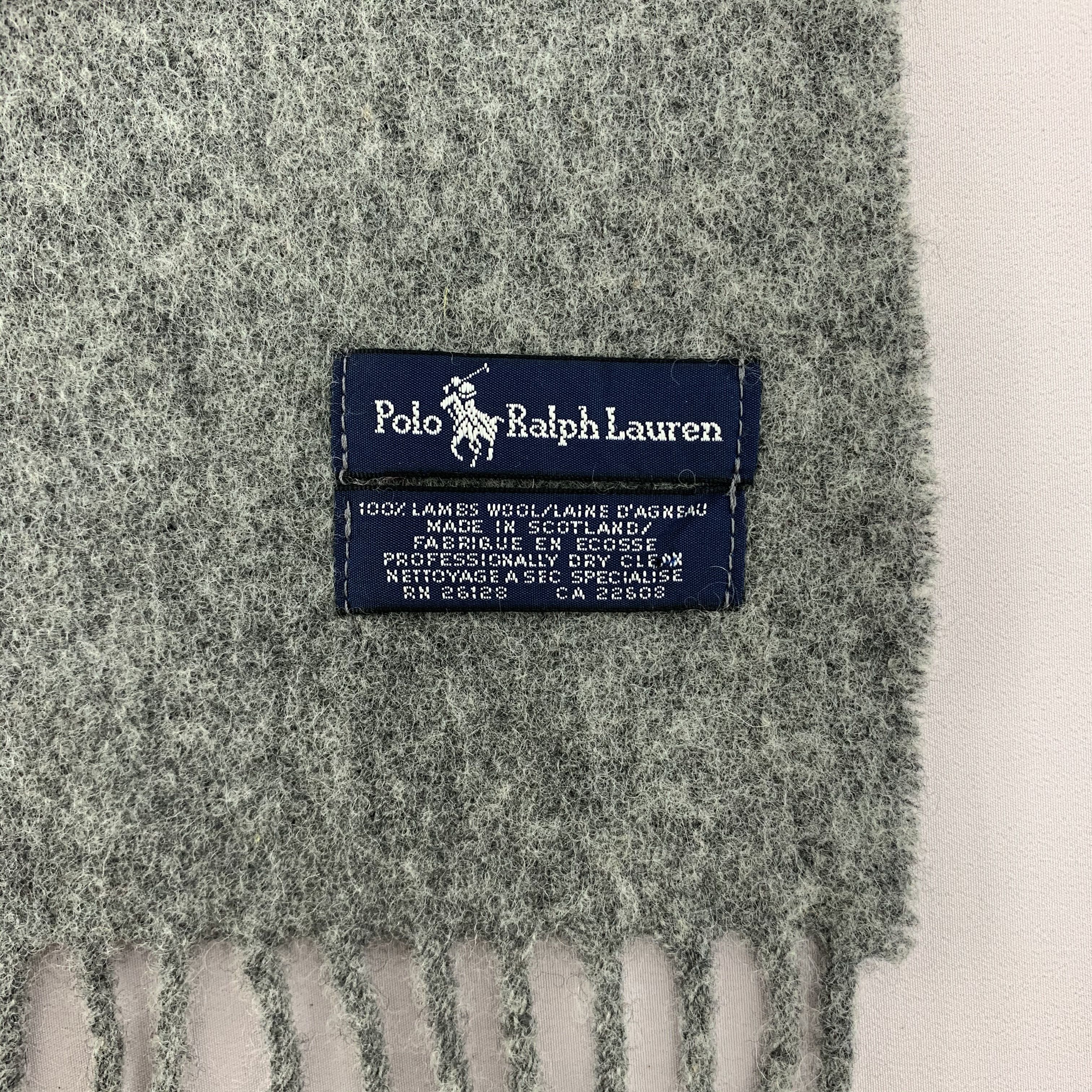 Polo Ralph Lauren Polo Ralph Lauren Scarf Wool Muffler Neck Wrap BL5078 Size ONE SIZE - 4 Thumbnail