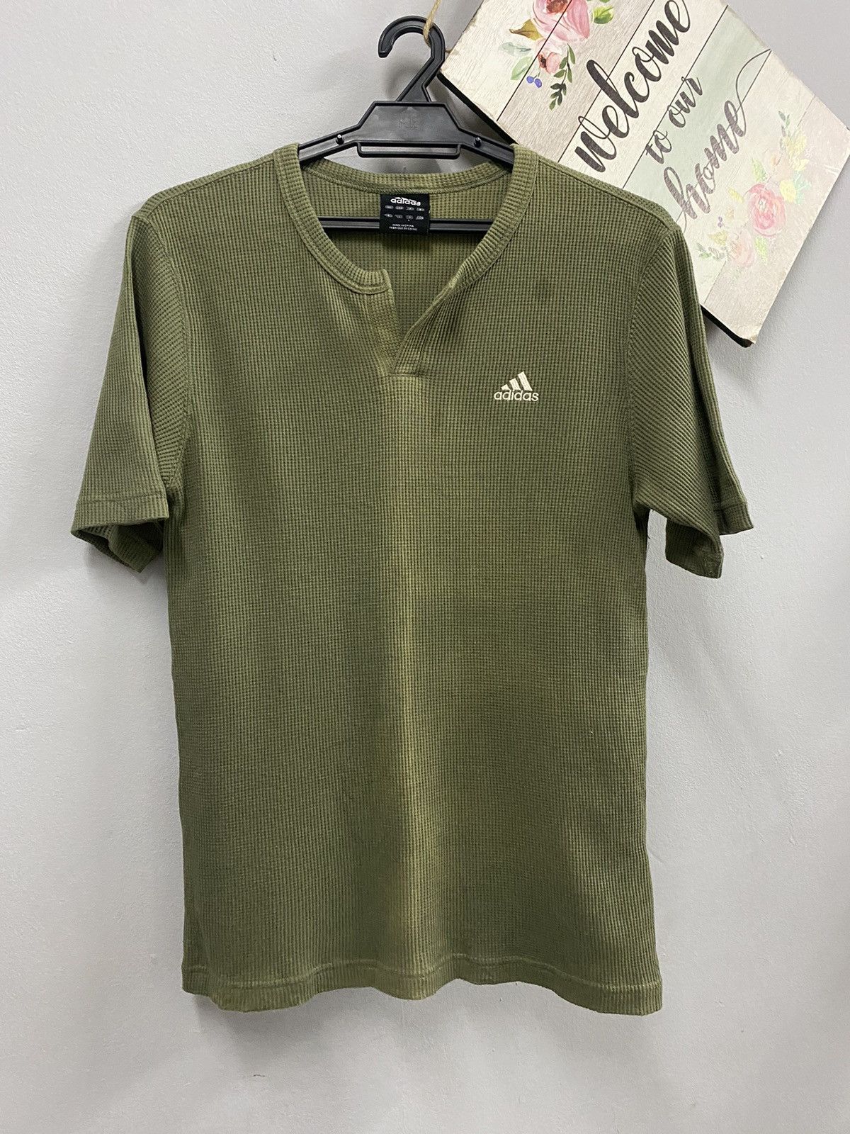 Adidas × Vintage Adidas Tshirt tee 🚄 Size US L / EU 52-54 / 3 - 1 Thumbnail