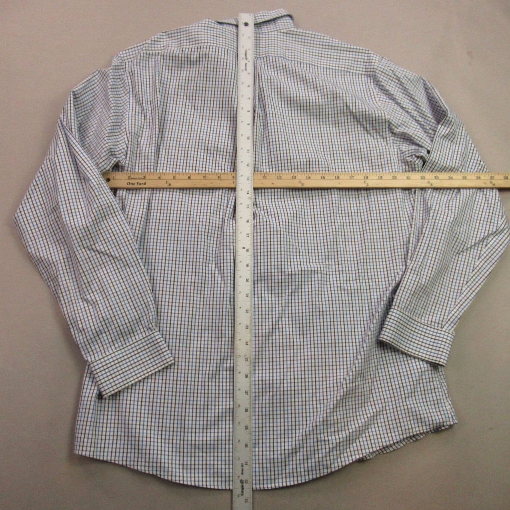 Eddie Bauer Eddie Bauer Shirt Mens Large Long Sleeve Button Front Pocket Checks Classic Size US XL / EU 56 / 4 - 6 Thumbnail