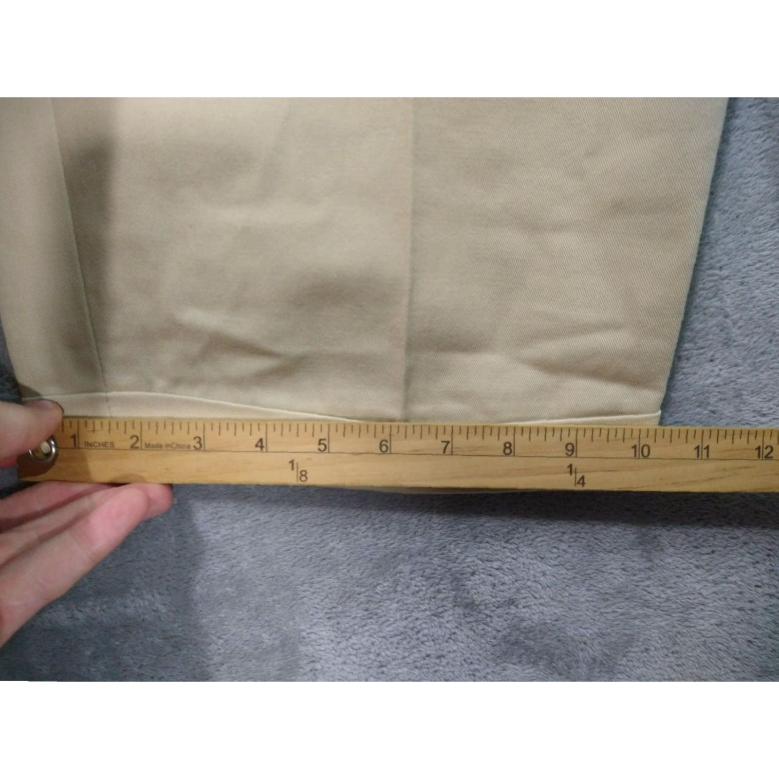 Bills Khakis Bills Khakis Pants Mens 46 x 23 Beige Chino M2P Pleated Twill Cotton Straight Casual Business Vintage No Size US 30 / EU 46 - 6 Thumbnail