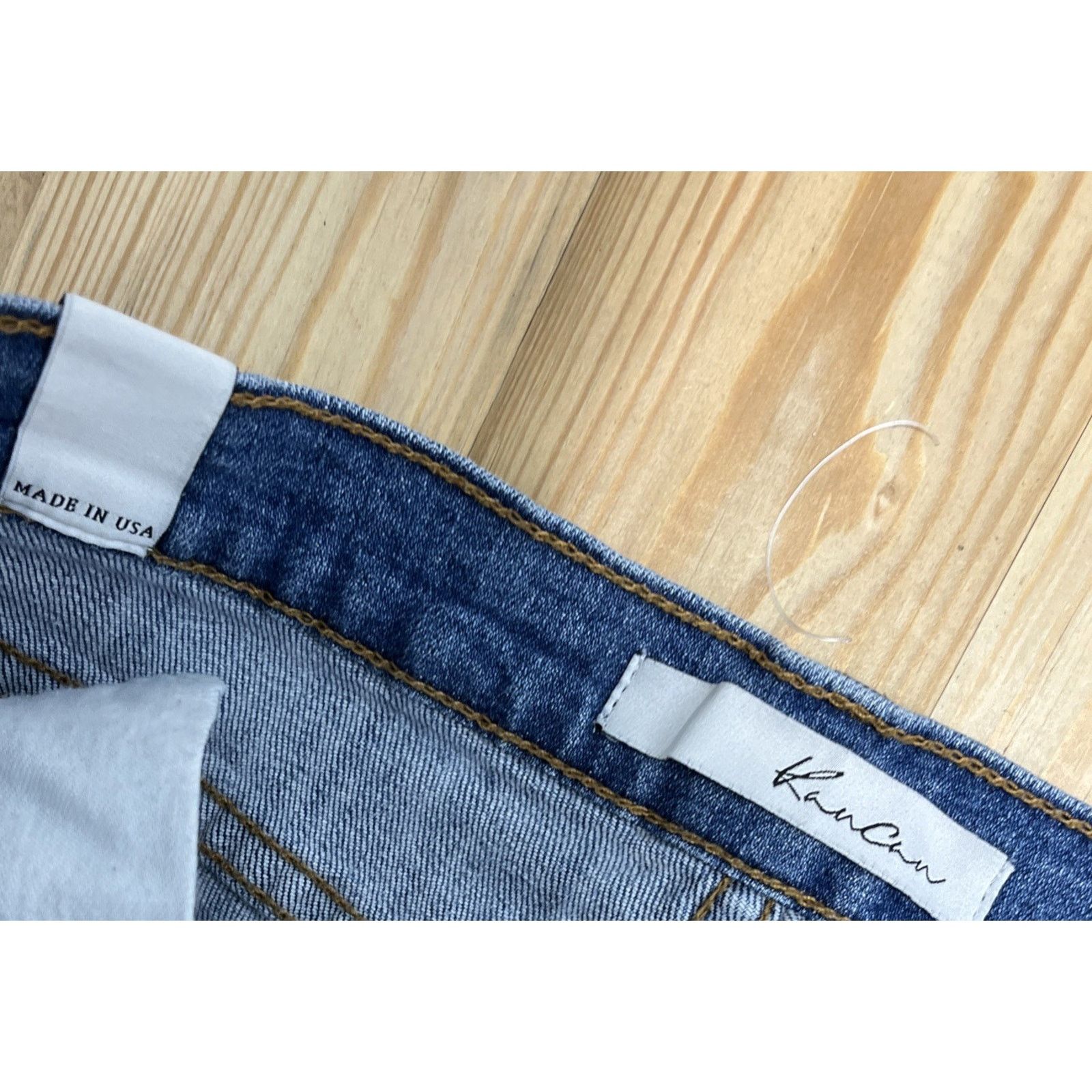 KangaROOS Kancan Women's Distressed Skinny Jeans size 25 Med USA Size 25" / US 0 / IT 36 - 3 Thumbnail