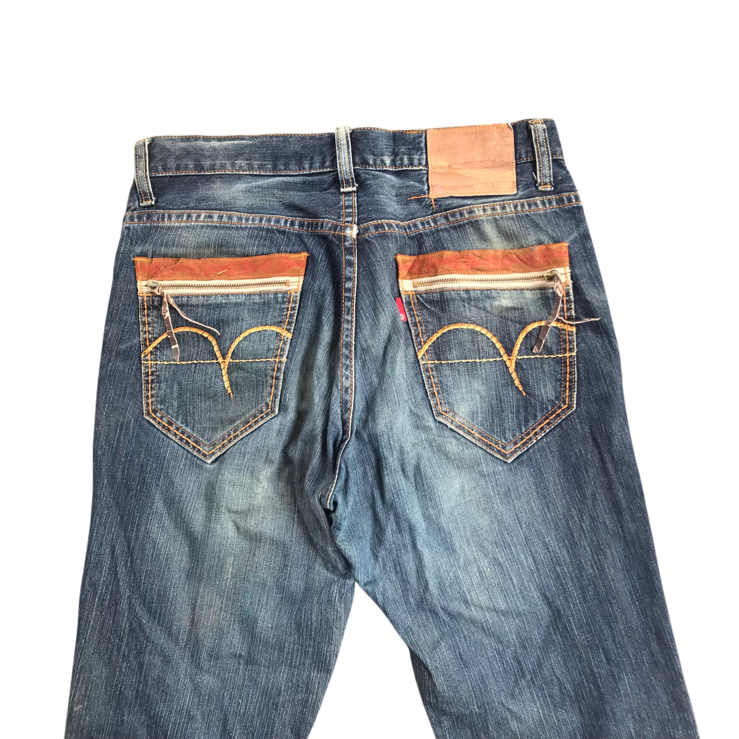 Hysteric Glamour Vintage 90s Edwin Gold Rush Distressed denim-Size 36 Size US 36 / EU 52 - 2 Thumbnail