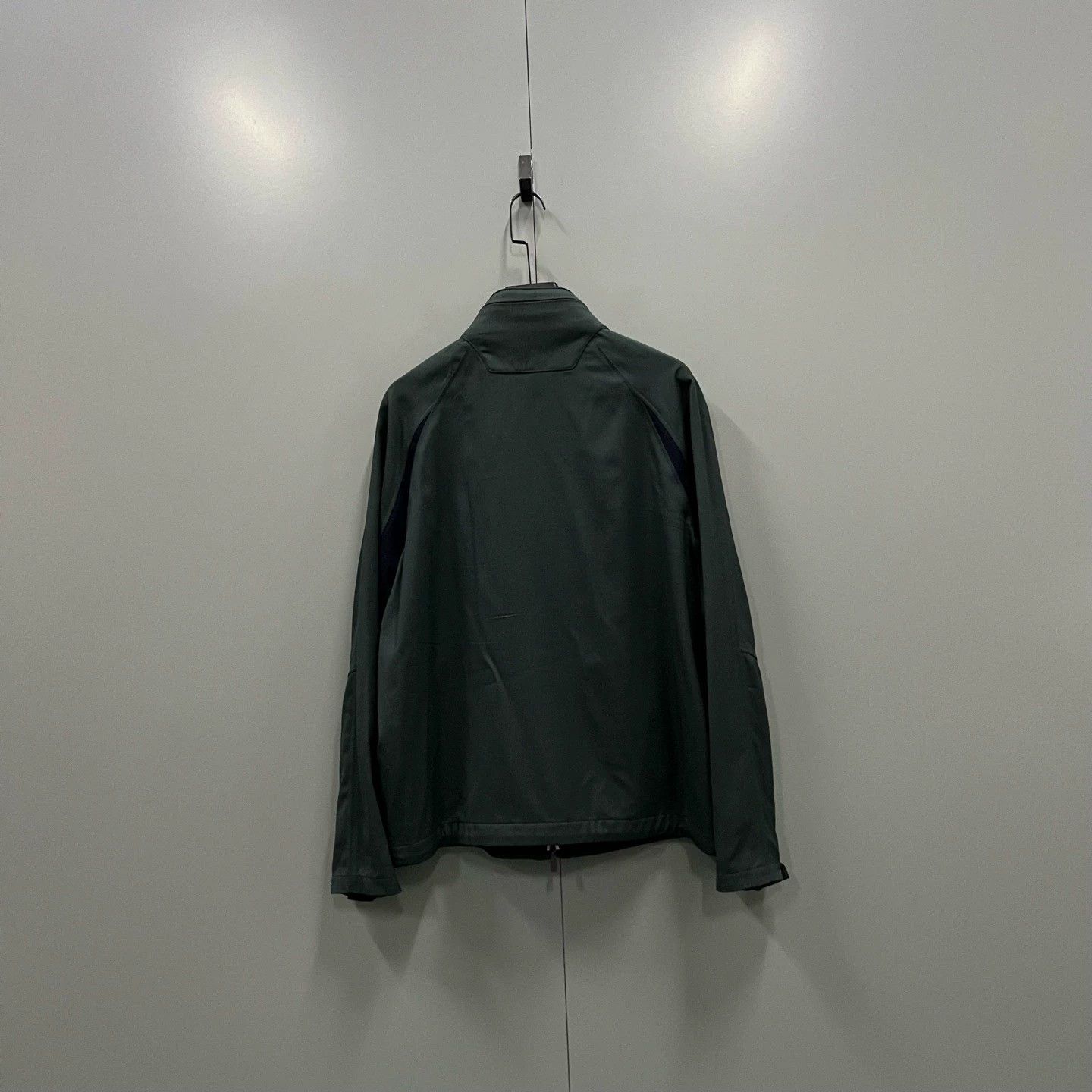 Z Zegna Zegna Dark Green Zip-Up Jacket Size L / US 10 / IT 46 - 2 Thumbnail