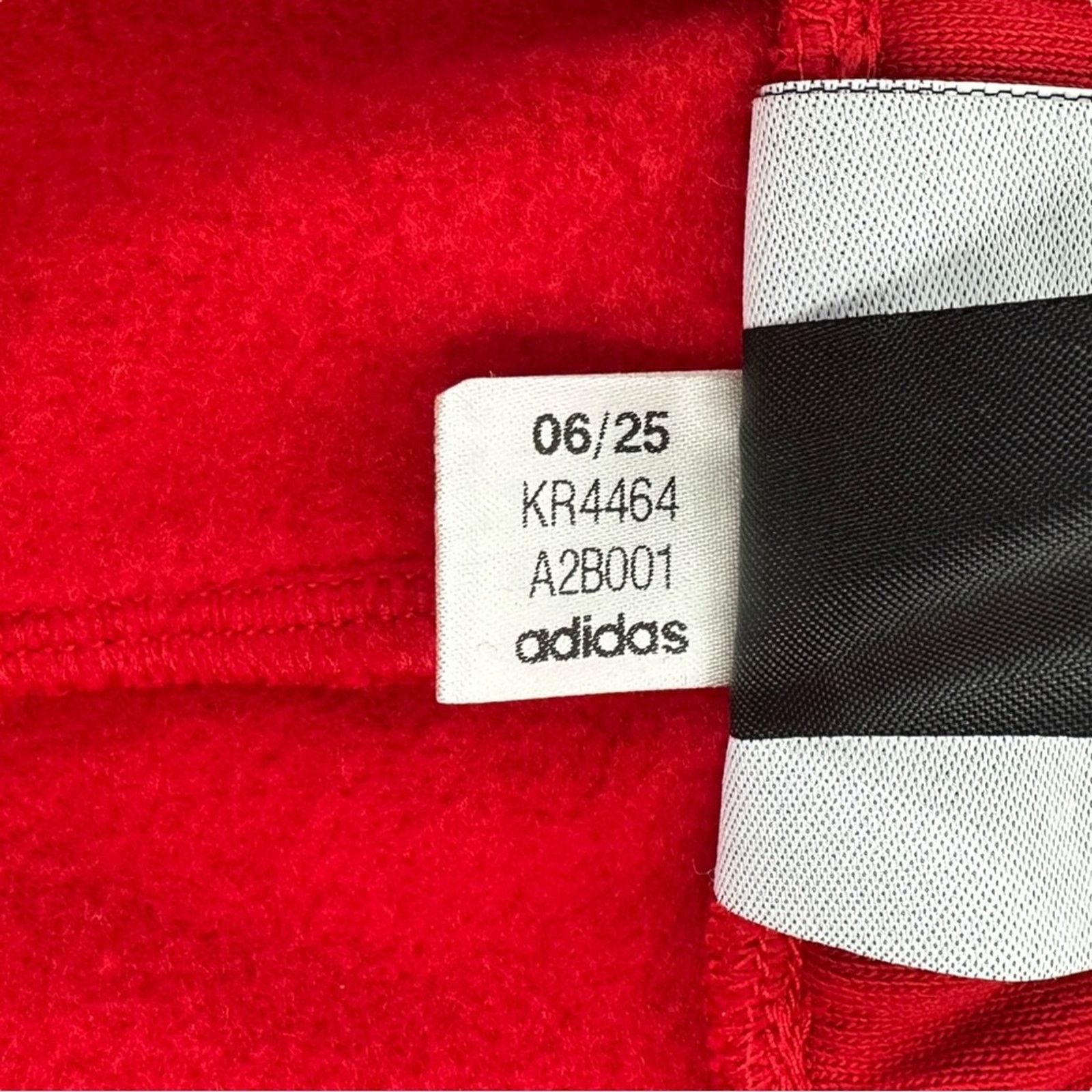 Adidas × Willy Chavarria Limited Edition Red "Paris" Loose Fit Sweat Shorts Size US 34 / EU 50 - 7 Thumbnail