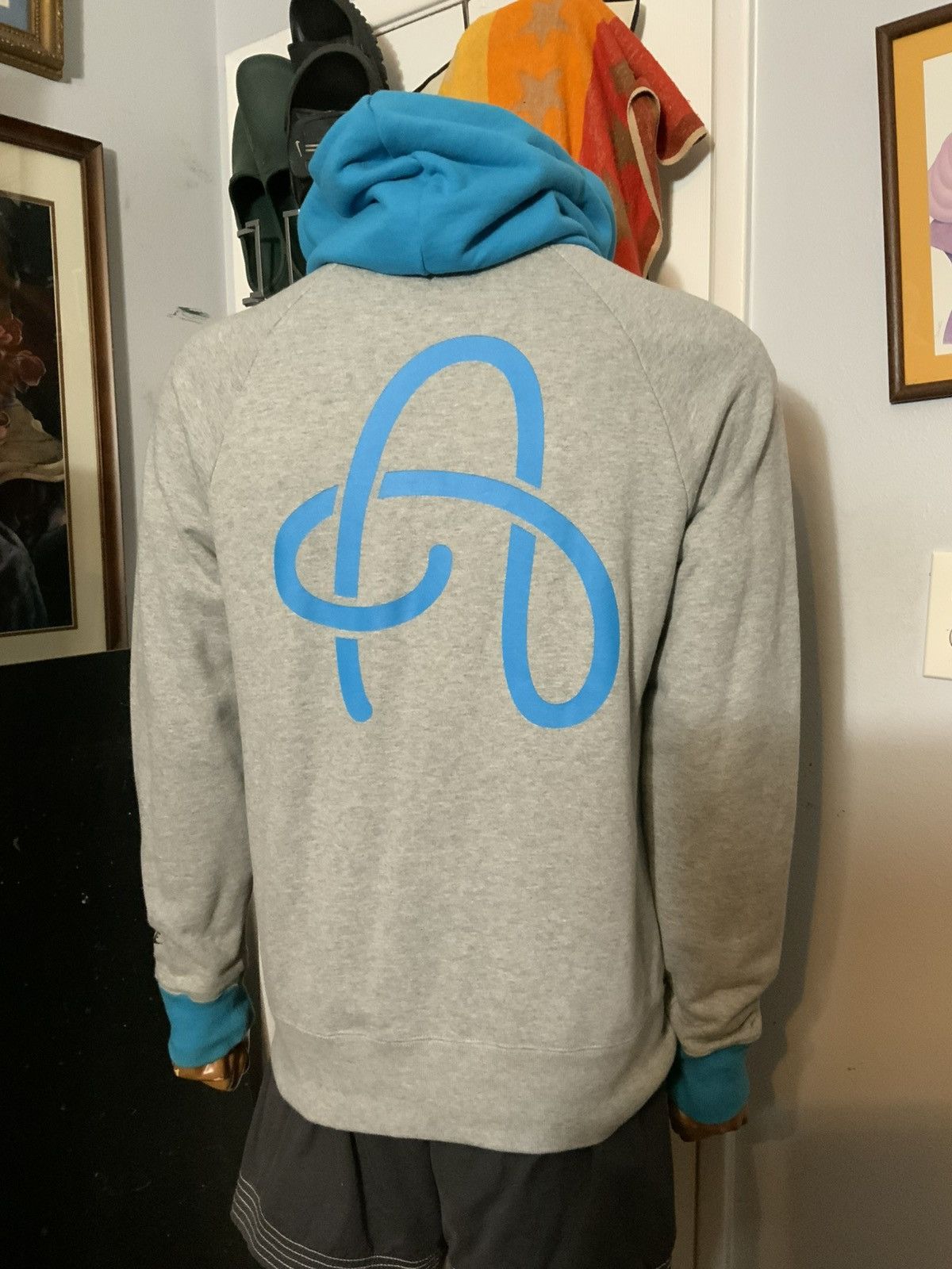 Nike Nike NSW Greek Letter Fraternity Alpha Aw77 1977 Zip Hoodie Size US S / EU 44-46 / 1 - 12 Thumbnail