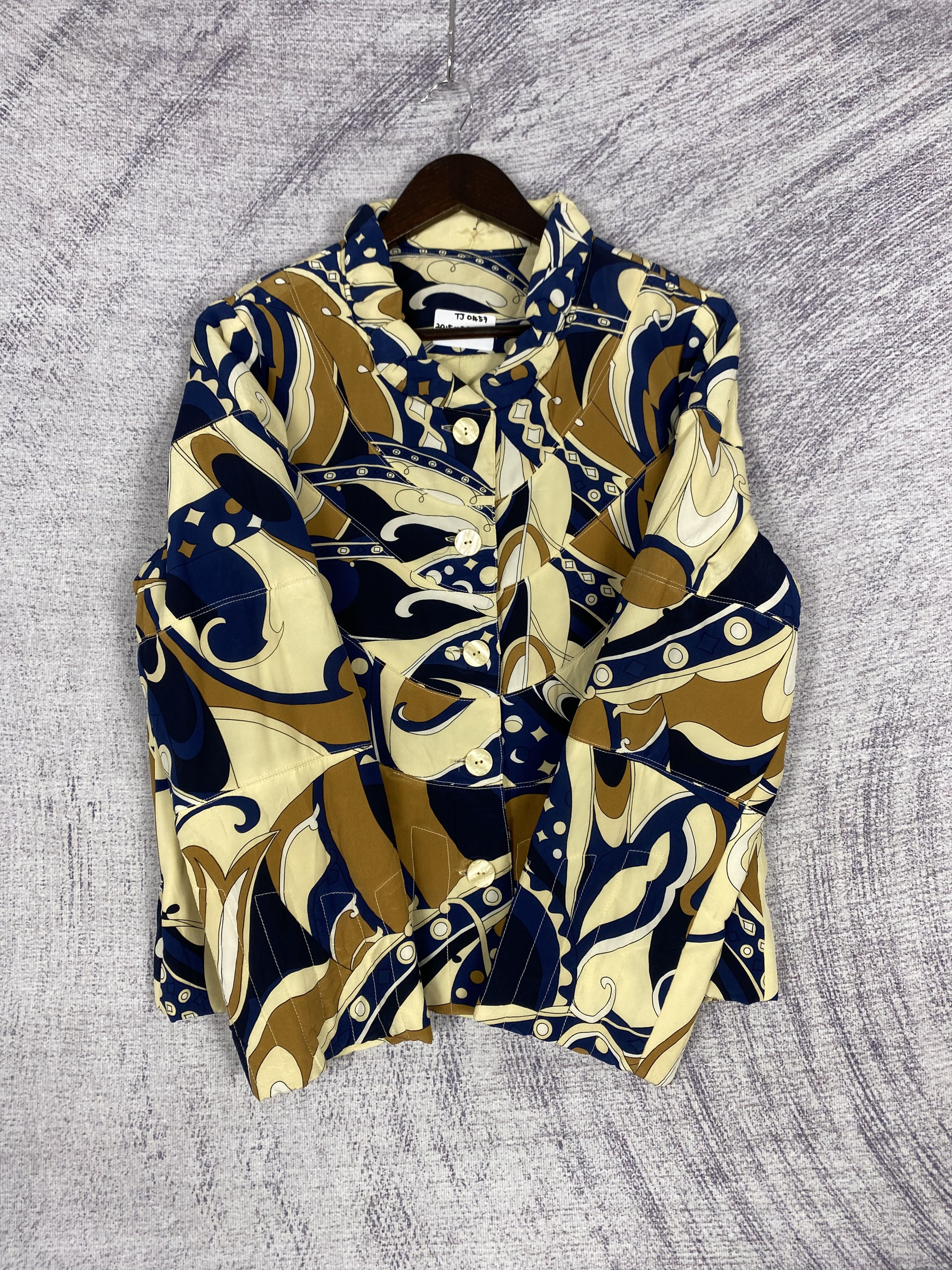 Japanese Brand Vintage Japanese Brand Camo Button Up Jacket Size US L / EU 52-54 / 3 - 3 Thumbnail