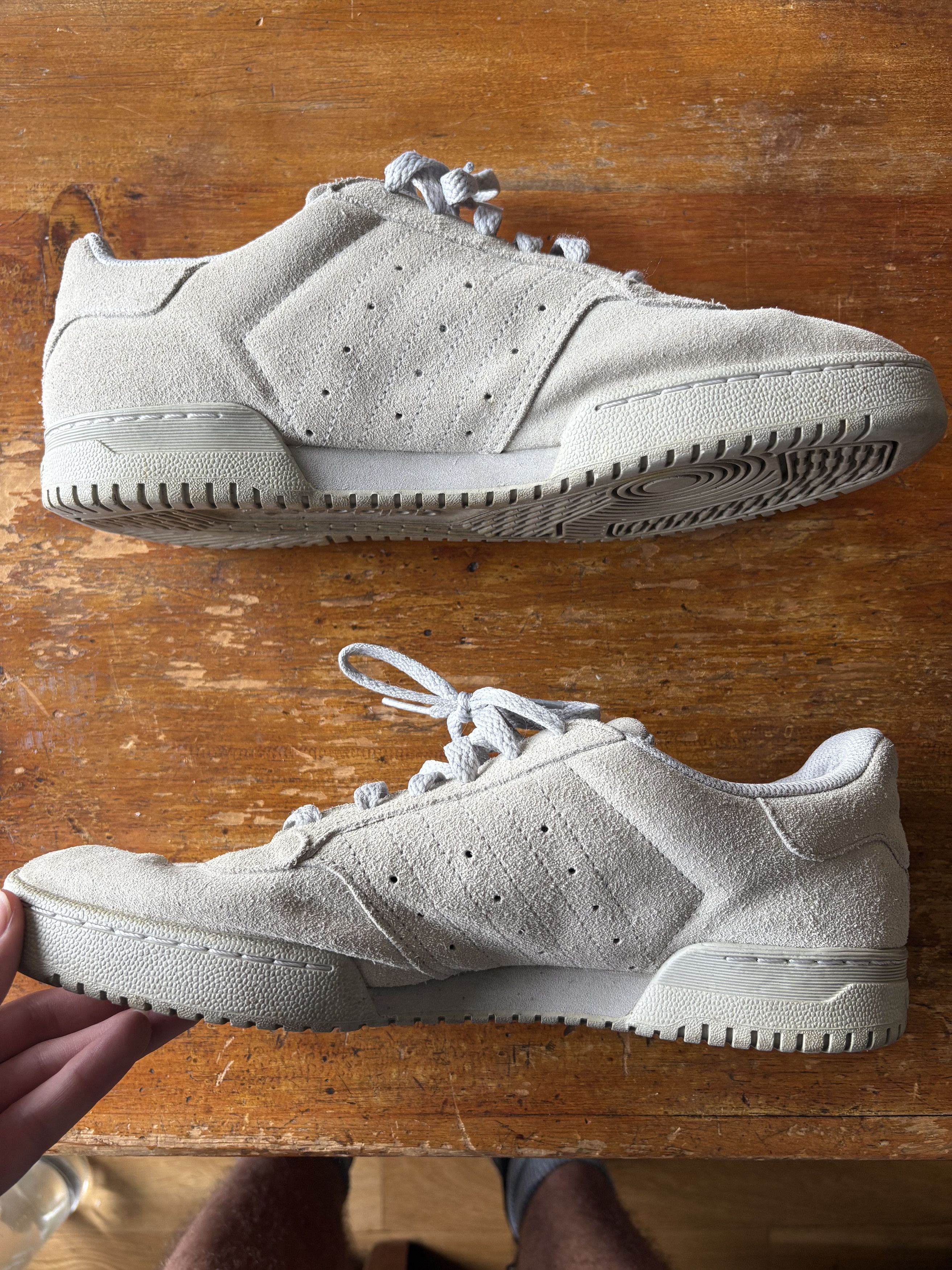Yeezy Yeezy Powerphase Gray Suade Size US 9.5 / EU 42-43 - 4 Thumbnail