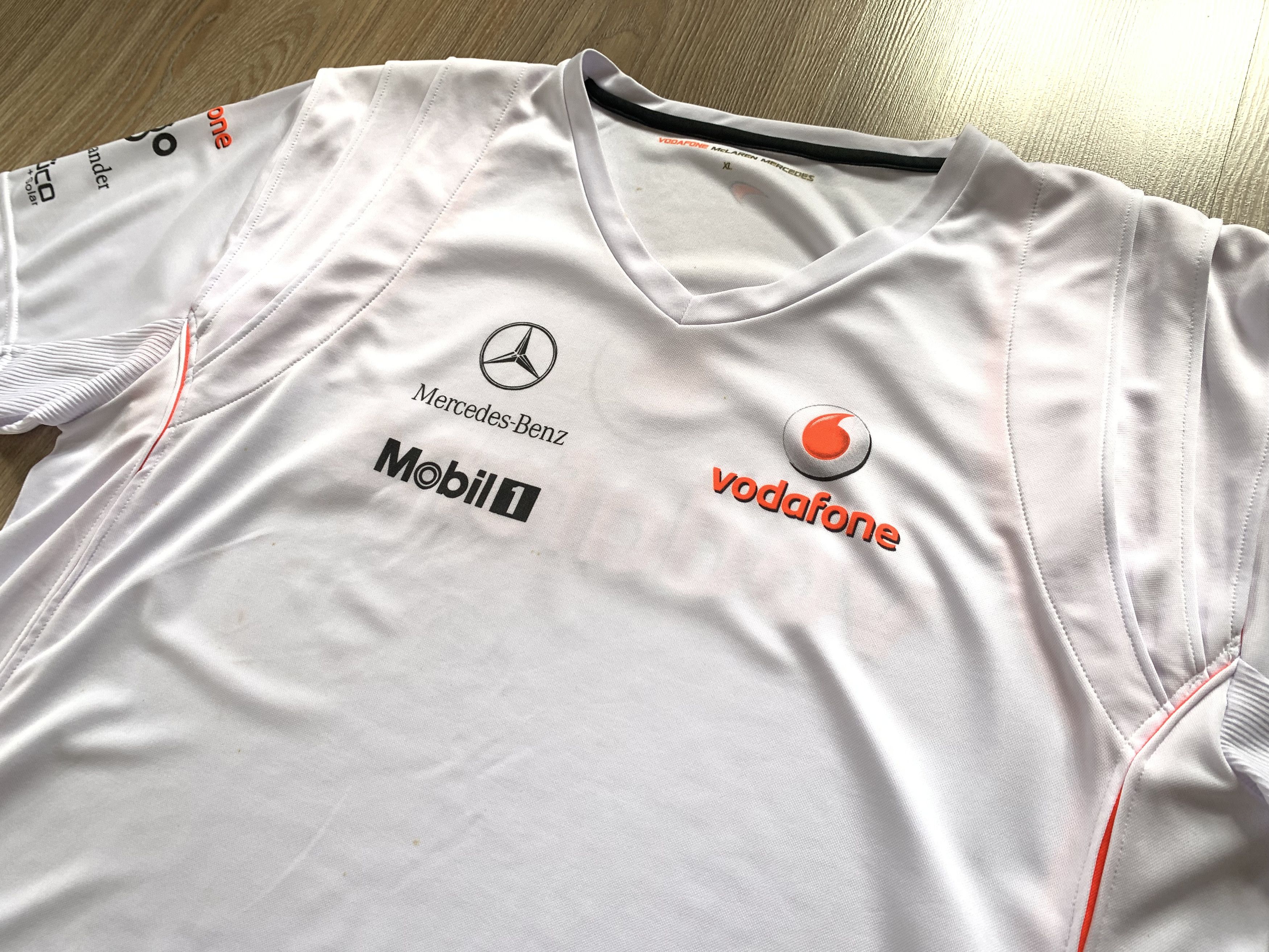 Other Vodafone McLaren Mercedes Benz Fernando Alonso T Shirt Size US XL / EU 56 / 4 - 4 Thumbnail