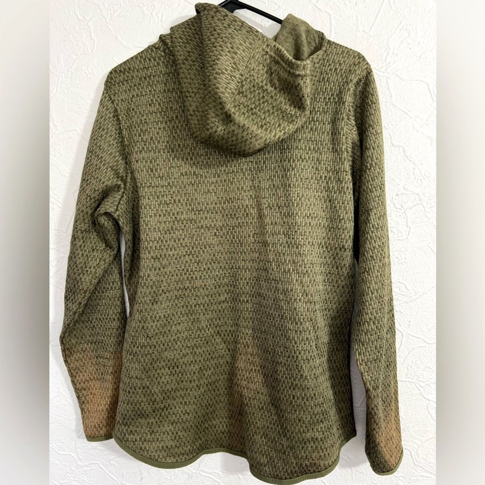 Vintage Columbia Hoodie Womens L Green Rosenblum Pullover 1/4 Snap Sweatshirt Hoody Size L / US 10 / IT 46 - 2 Thumbnail