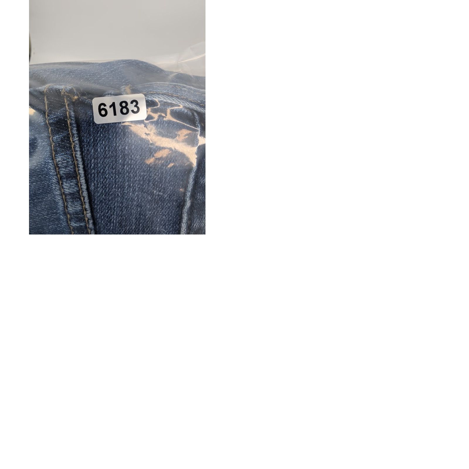 Vintage VINTAGE AG Adriano Goldschmied Womens Jeans 29R The Ex-Boyfriend Slouchy Slim Whisker Size 29" - 9 Thumbnail