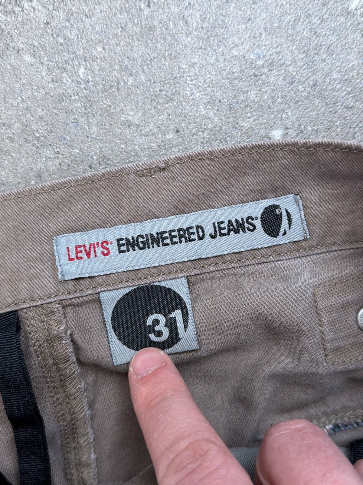 Levi's Levis Engineered Jeans Buckleback Tag W31 Size US 31 - 6 Thumbnail