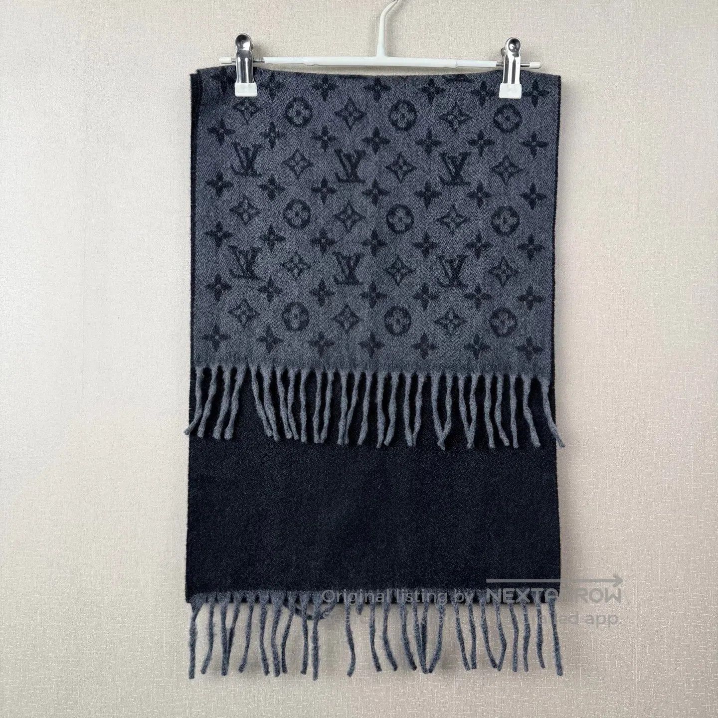 Louis Vuitton Louis Vuitton Ombre All-Over Print Cashmere Scarf| Size ONE SIZE - 5 Thumbnail