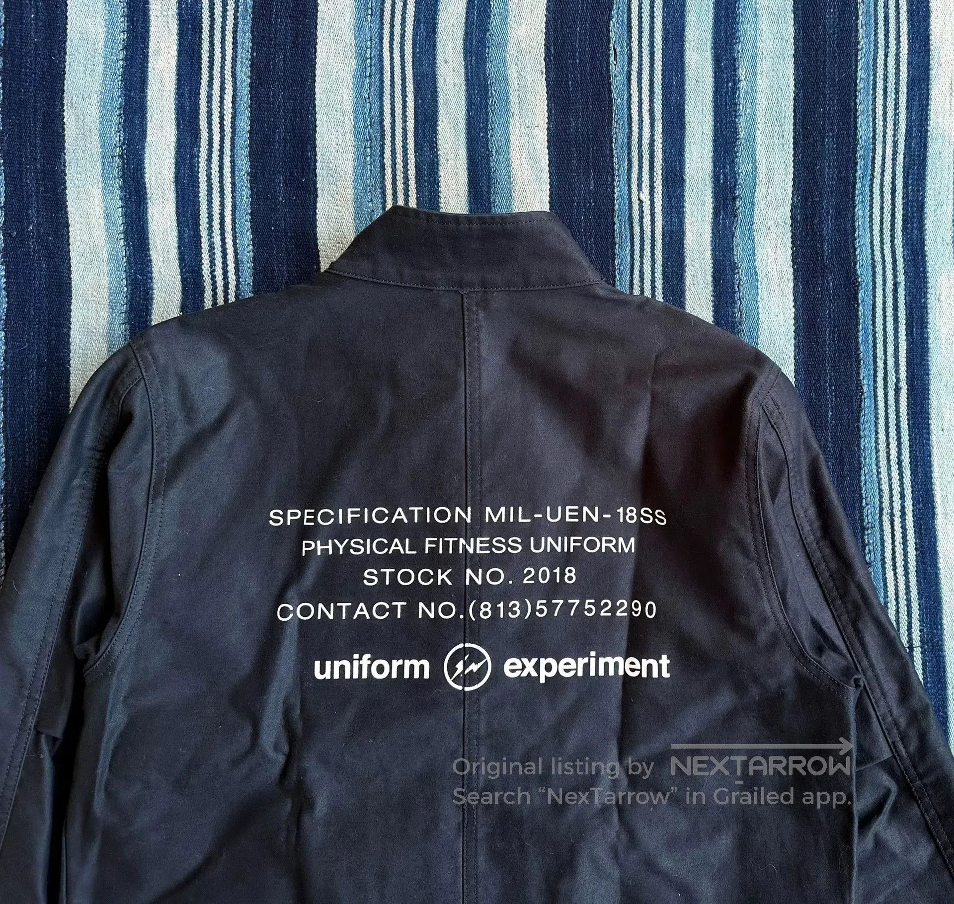 uniform experiment military style M-51 swing blouson jacket. Size US S / EU 44-46 / 1 - 4 Thumbnail