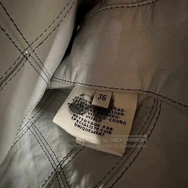 Hermes Hermes Plaid leather jacket Size XS / US 0-2 / IT 36-38 - 4 Thumbnail