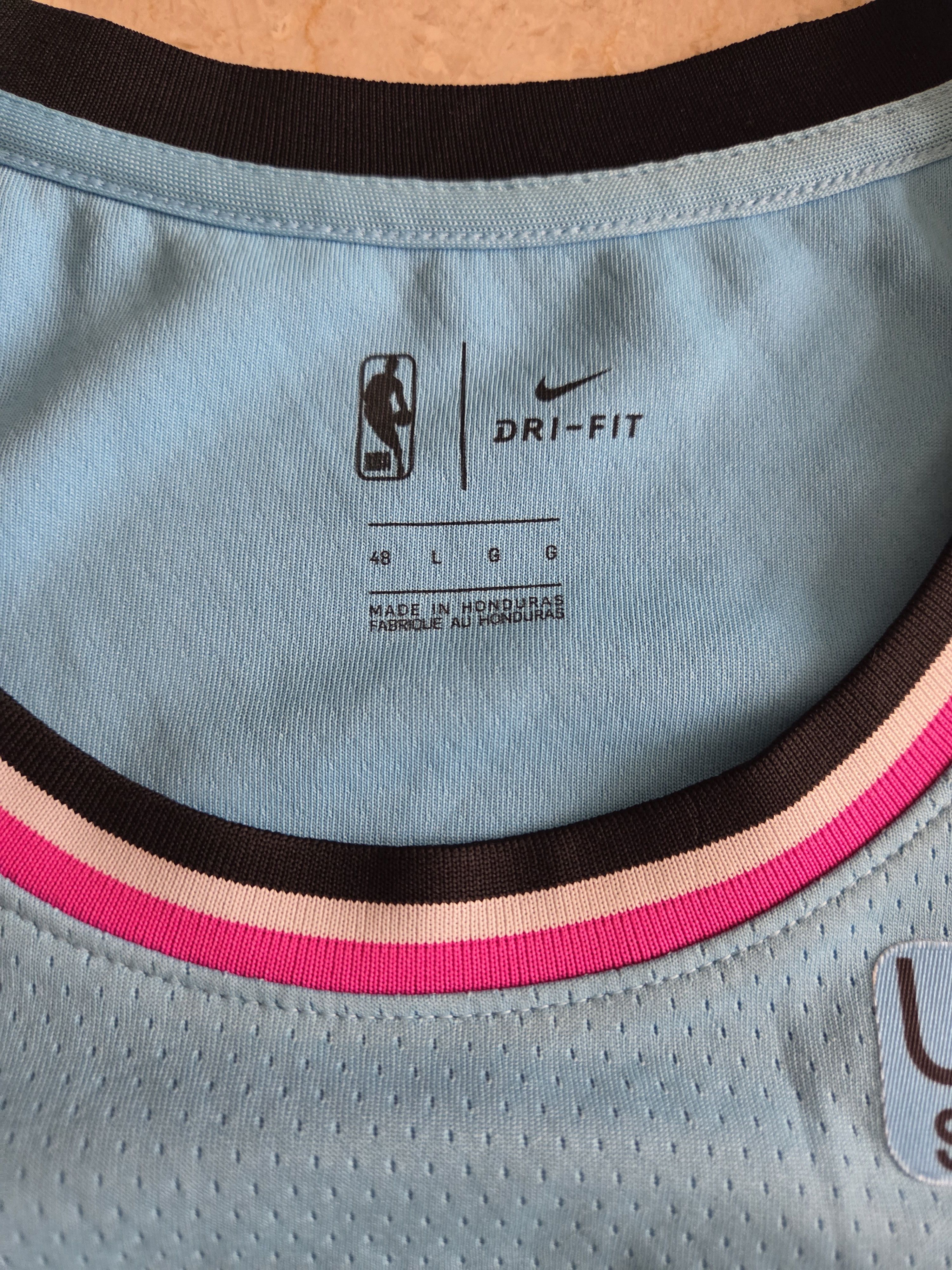 NBA Authentic Nike Men's Heat ViceWave Swingman Jersey Size US L / EU 52-54 / 3 - 3 Thumbnail