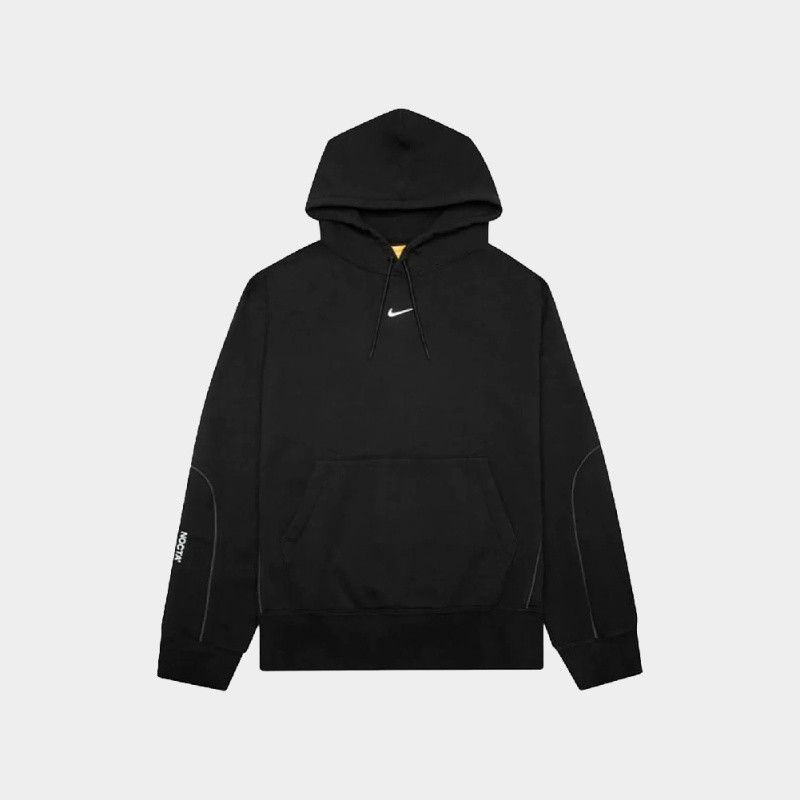 image of Drake x Nike Nocta Hoodie Center Swoosh in Black, Women's (Size Medium)
