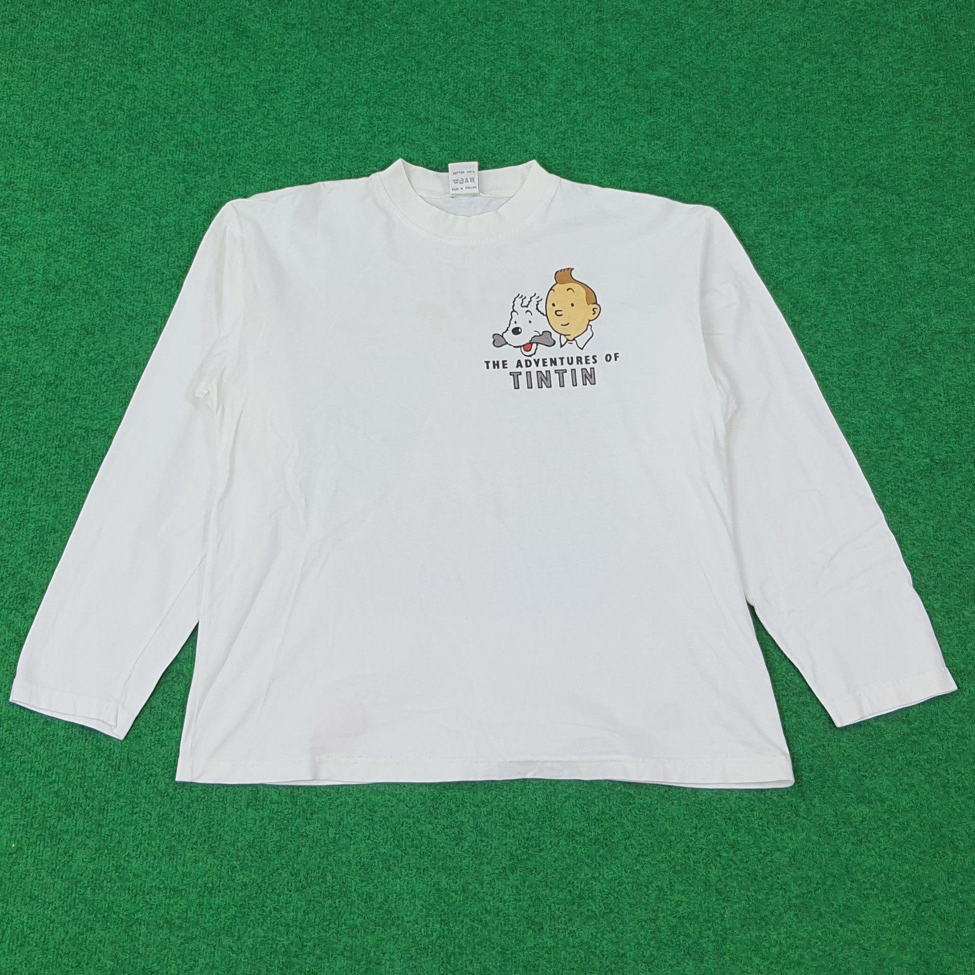 Other Vintage Adventure of TinTin Long Sleeve Tshirt C239N48 Size US L / EU 52-54 / 3 - 3 Thumbnail