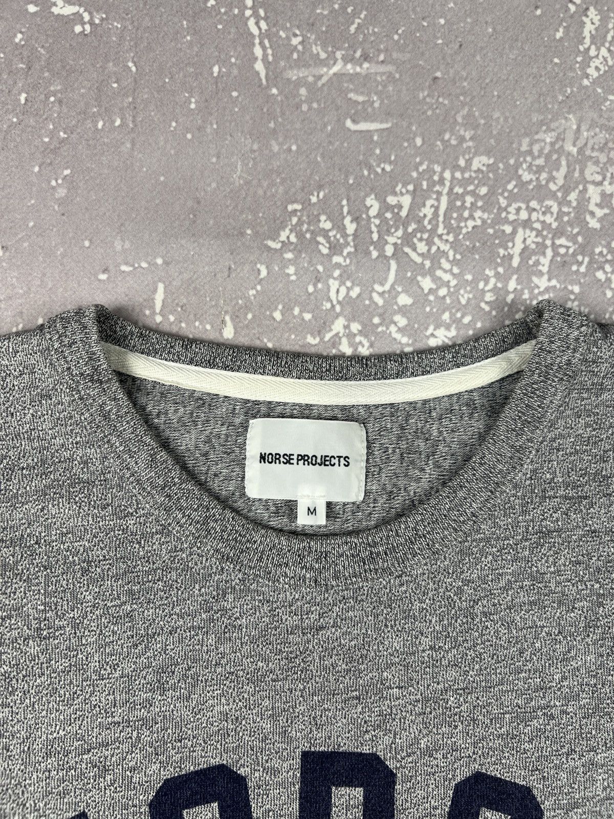Norse Projects Norse Projects James Athletic Logo SS T Shirt Mens M Gray Size US M / EU 48-50 / 2 - 4 Thumbnail