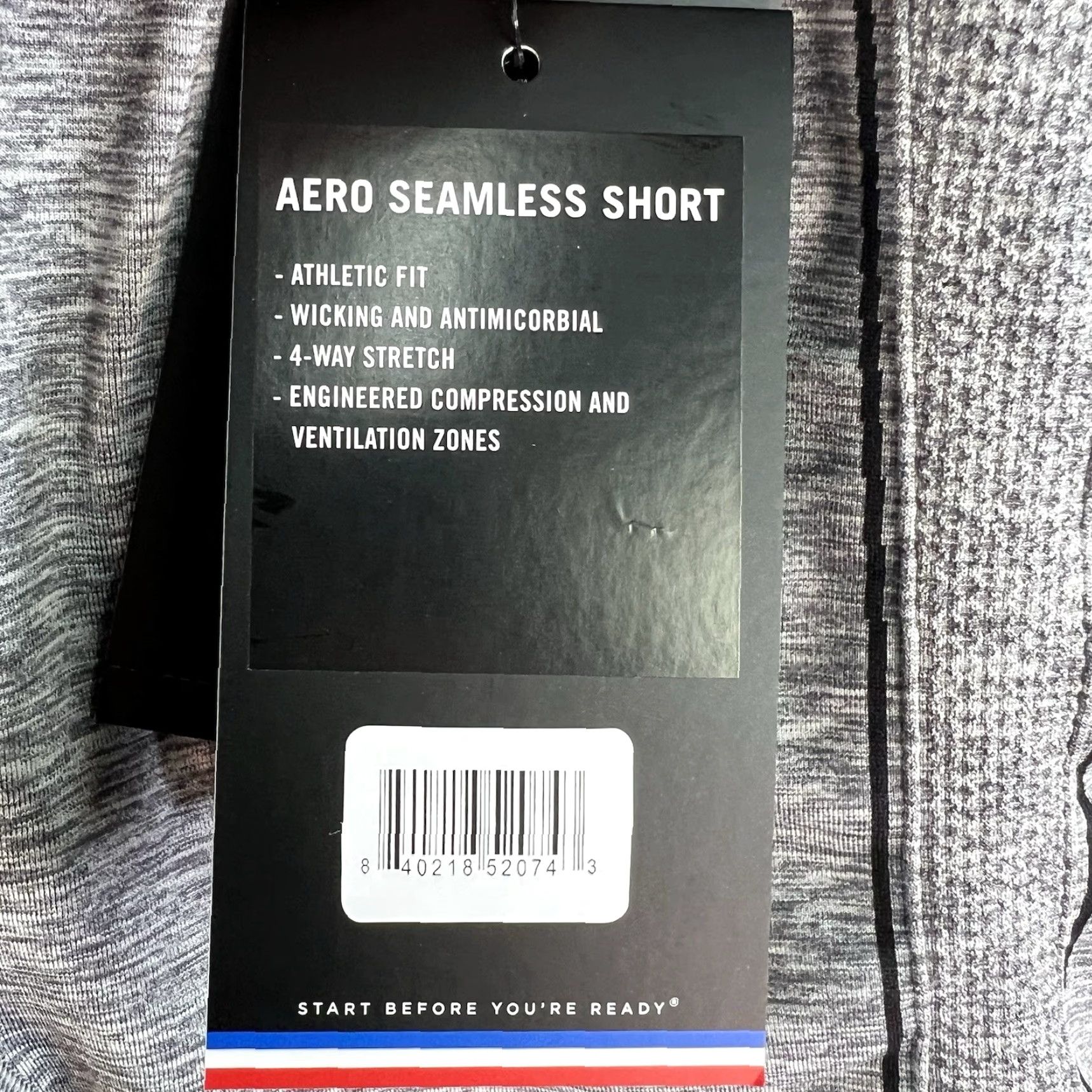 Vintage FOURLAPS Aero Seamless Shorts Tights Women's Size XS/S 4 Laps Gray 21X6 Size 28" / US 6 / IT 42 - 6 Thumbnail