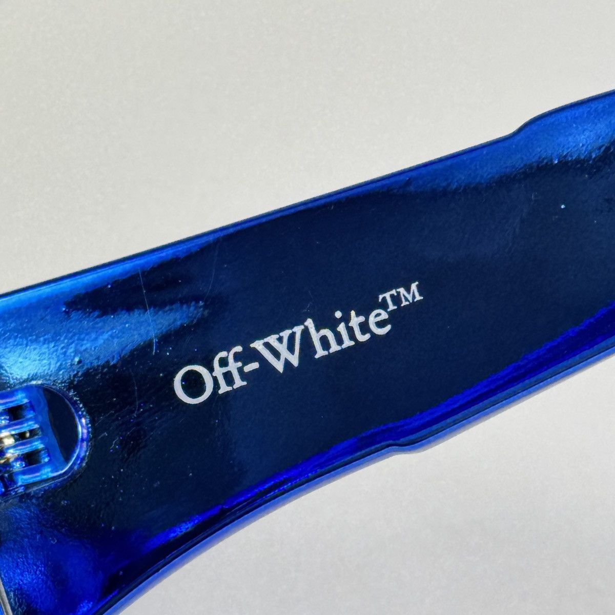 Off-White VOLCANITE BLUE SUNGLASSES Size ONE SIZE - 7 Thumbnail