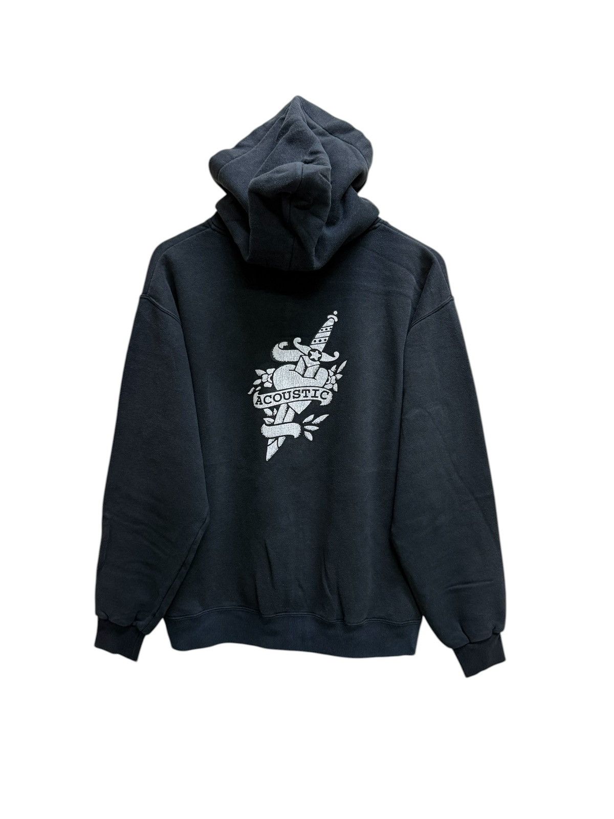 Japanese Brand Acoustic Prominent Skull Zip Up Sweater Hoodie Size US L / EU 52-54 / 3 - 1 Thumbnail