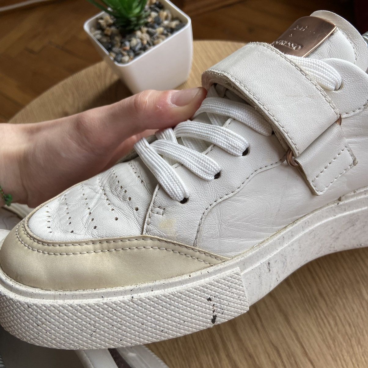 ASH ASH x Nespresso Low Top Y2K Leather Sneakers Size US 9 / IT 39 - 11 Thumbnail
