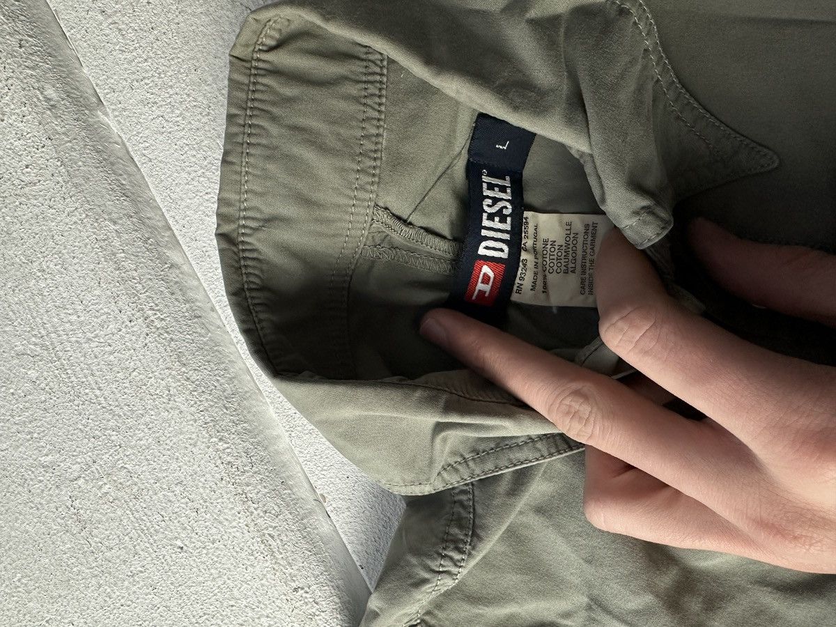 Diesel 🚨VINTAGE AVANT-GARDE DIESEL SHIRT TEE LOGO Y2k OPIUM Size L / US 10 / IT 46 - 6 Thumbnail