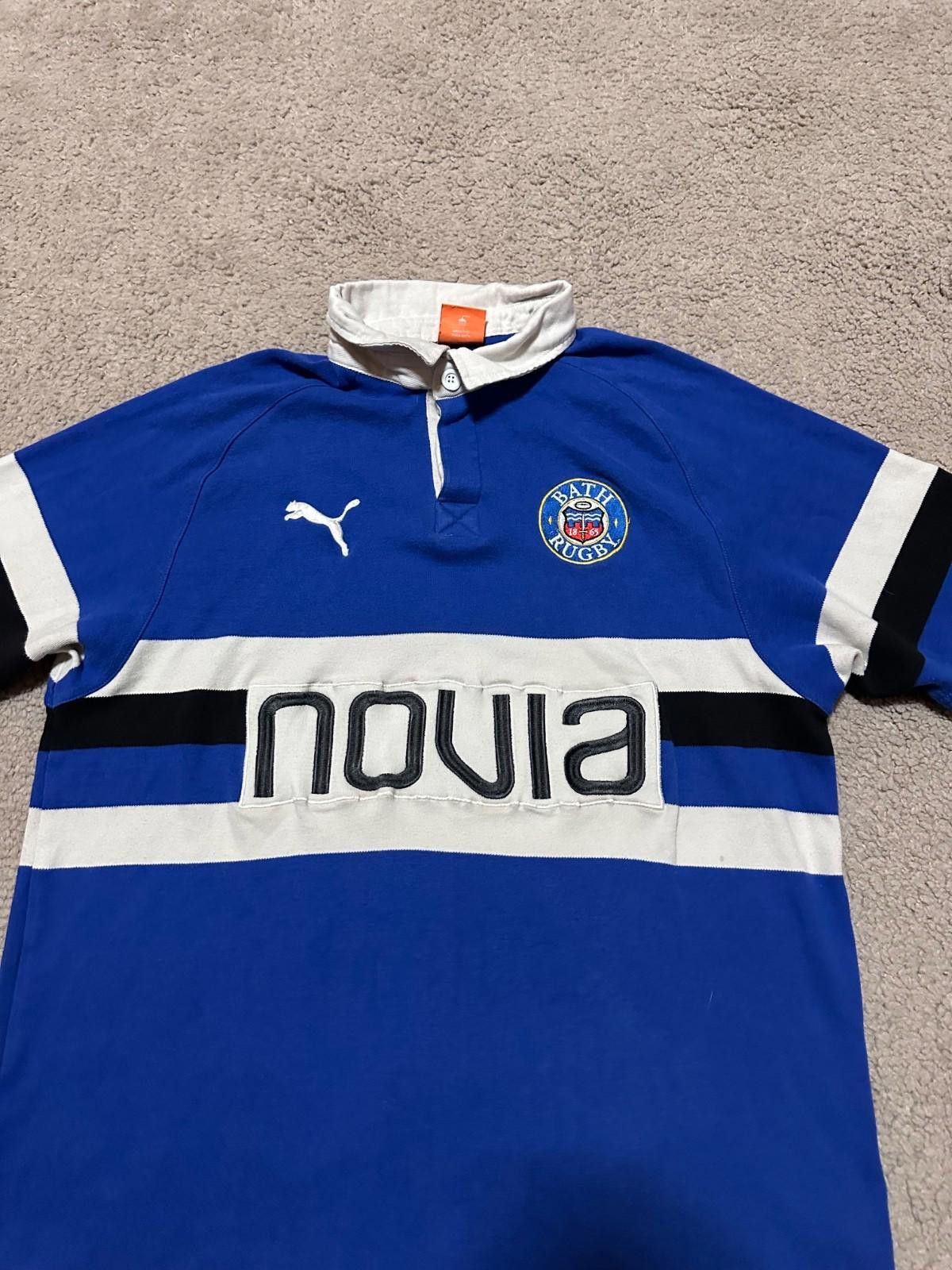 Puma Puma Bath Rugby European Shirt 2011 2012 Sz L Size US L / EU 52-54 / 3 - 3 Thumbnail