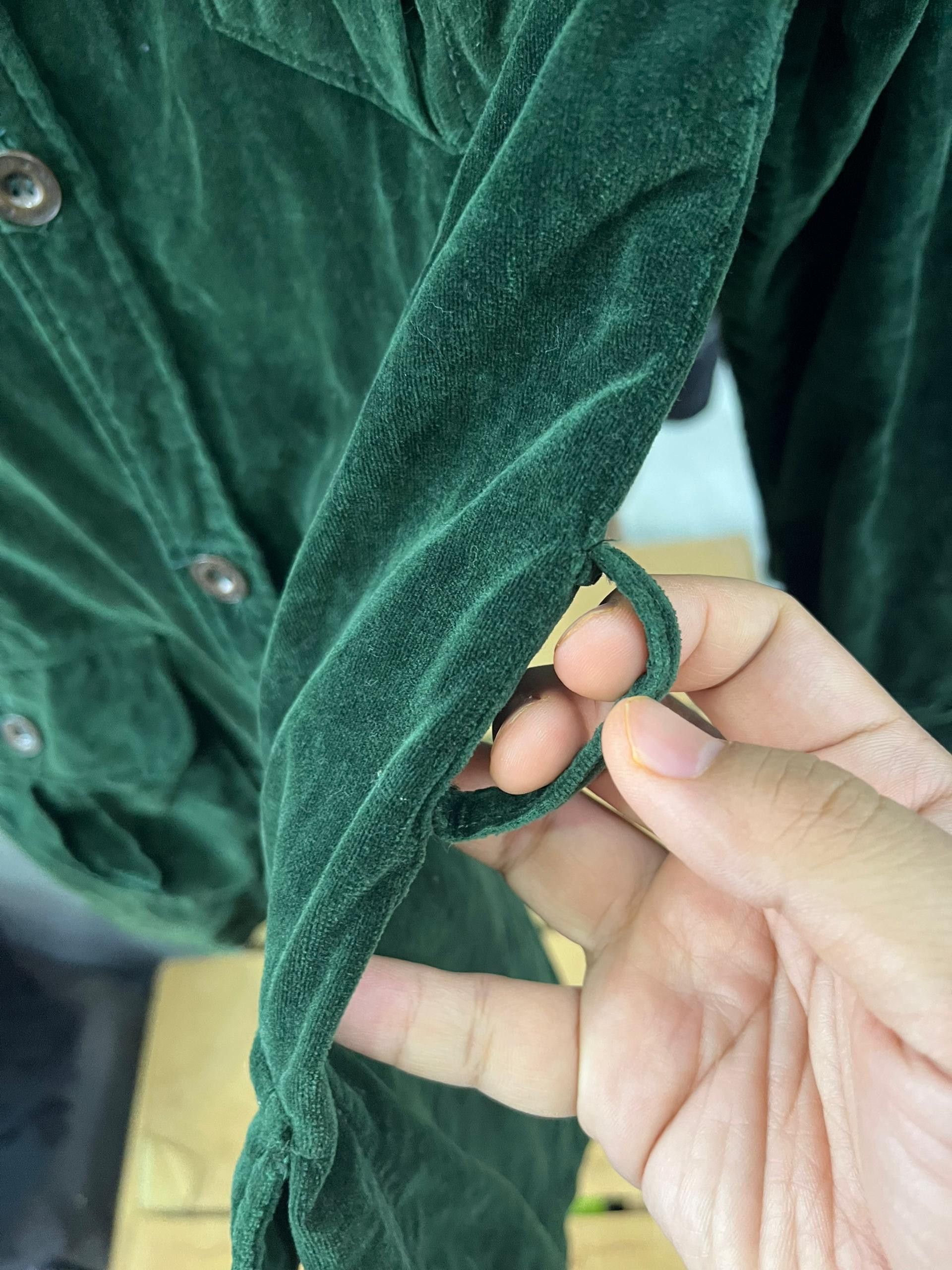 Vintage Archive BIS-WAN Emerald Velvet Western Jacket Size S / US 4 / IT 40 - 5 Thumbnail