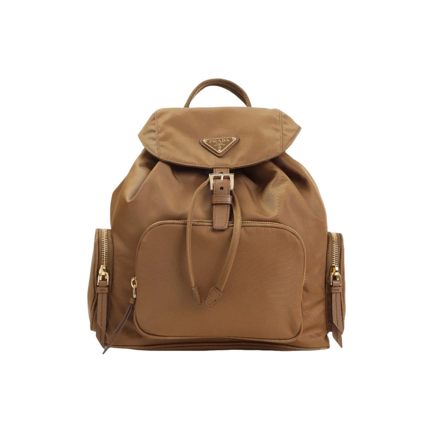 Prada PRADA $2400 Brandy Small Re-Nylon Backpack New & Authentic Size ONE SIZE - 1 Thumbnail