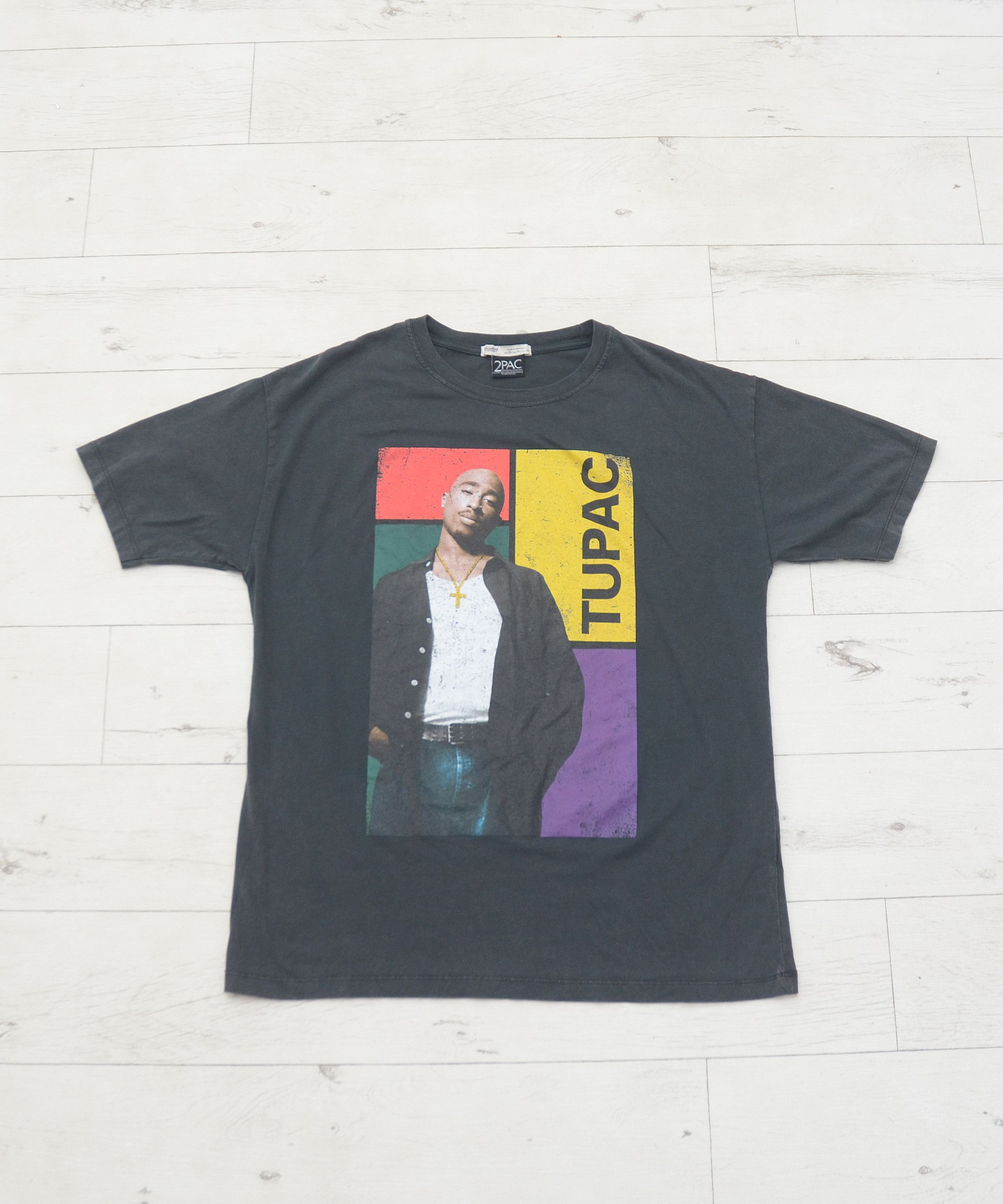 Rap Tees Tupac Rap Tee Streetwear Graphic Printed Hype Unisex Y2k Size US M / EU 48-50 / 2 - 1 Thumbnail