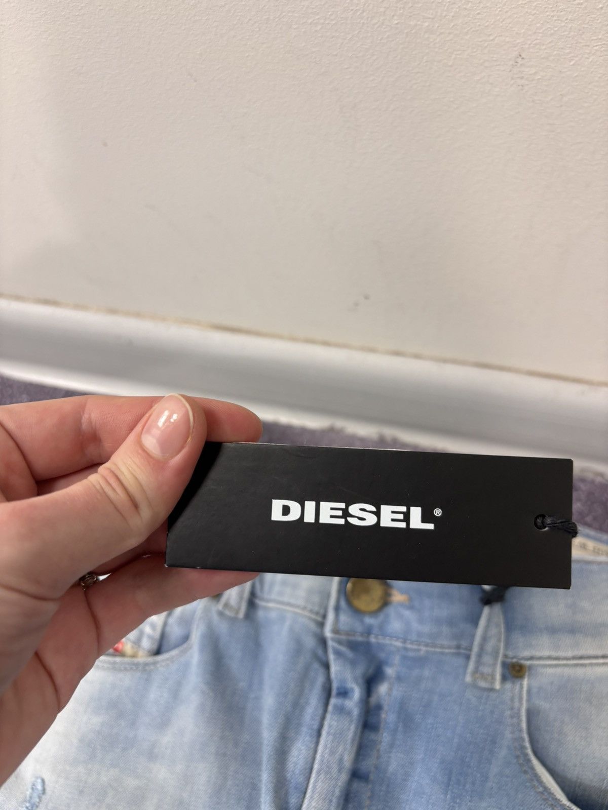 Diesel Diesel Sandy-B Women’s NWT Regular Slim Bootcut Jeans Size 26" / US 2 / IT 38 - 7 Thumbnail
