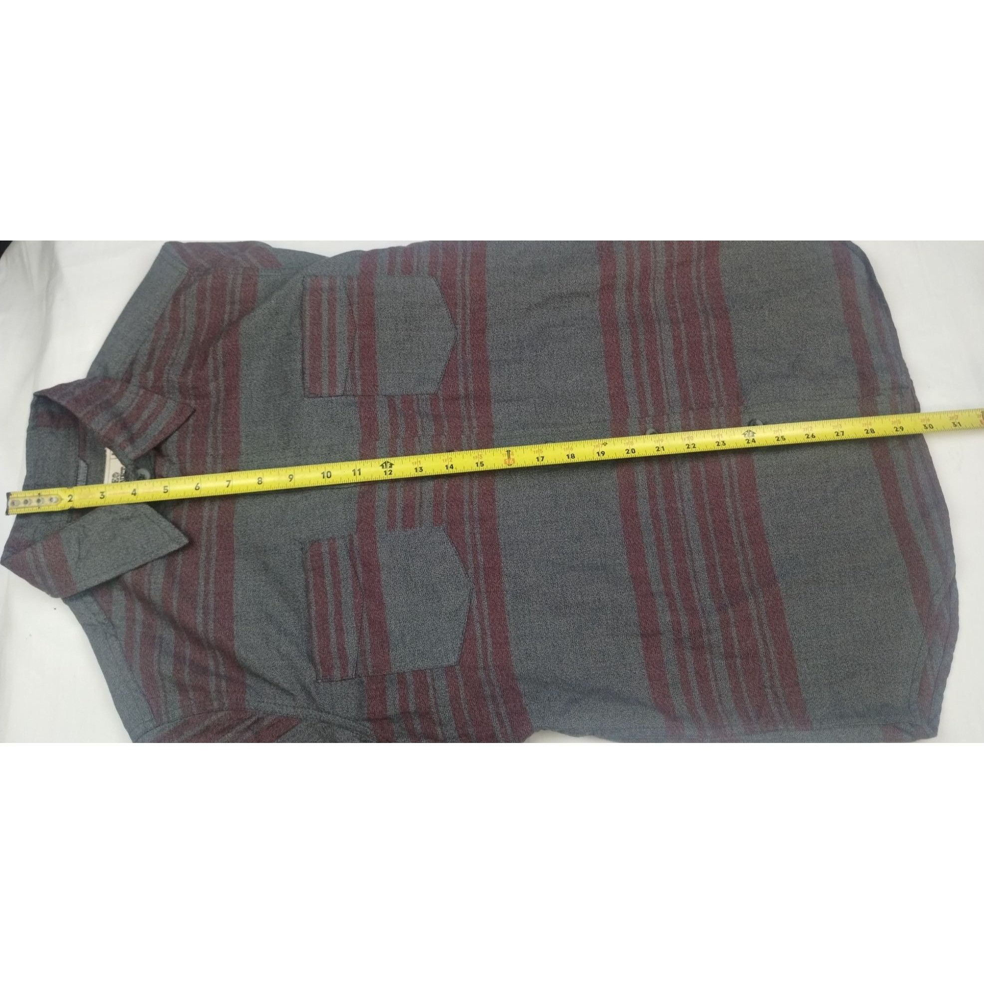 Free Planet Free Planet Men's Grey Small Shirt/Button Up SzS SKU3863 Size US S / EU 44-46 / 1 - 10 Thumbnail