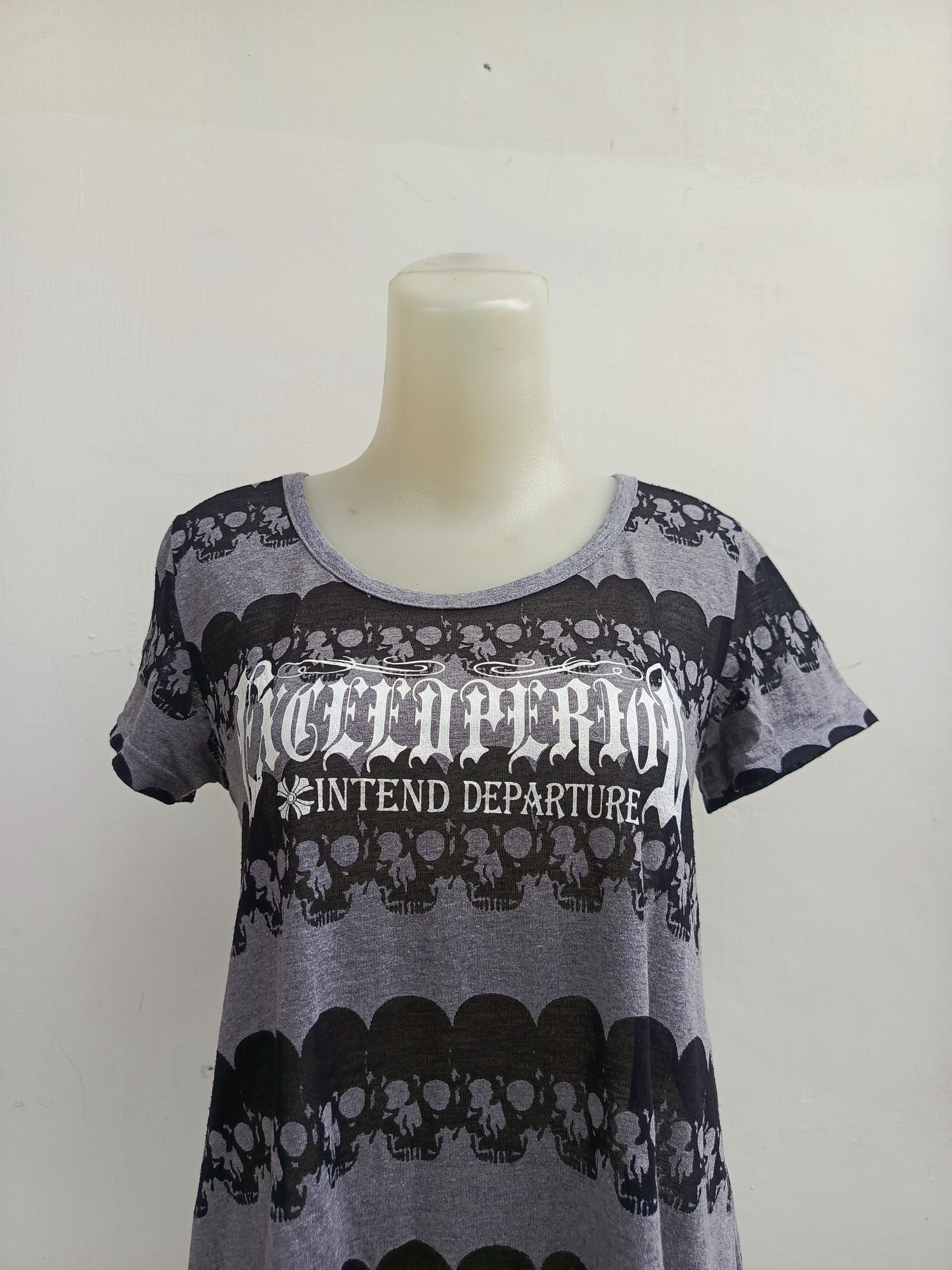 Japanese Brand Leahmatin skull pattern t-shirts Size L / US 10 / IT 46 - 2 Thumbnail