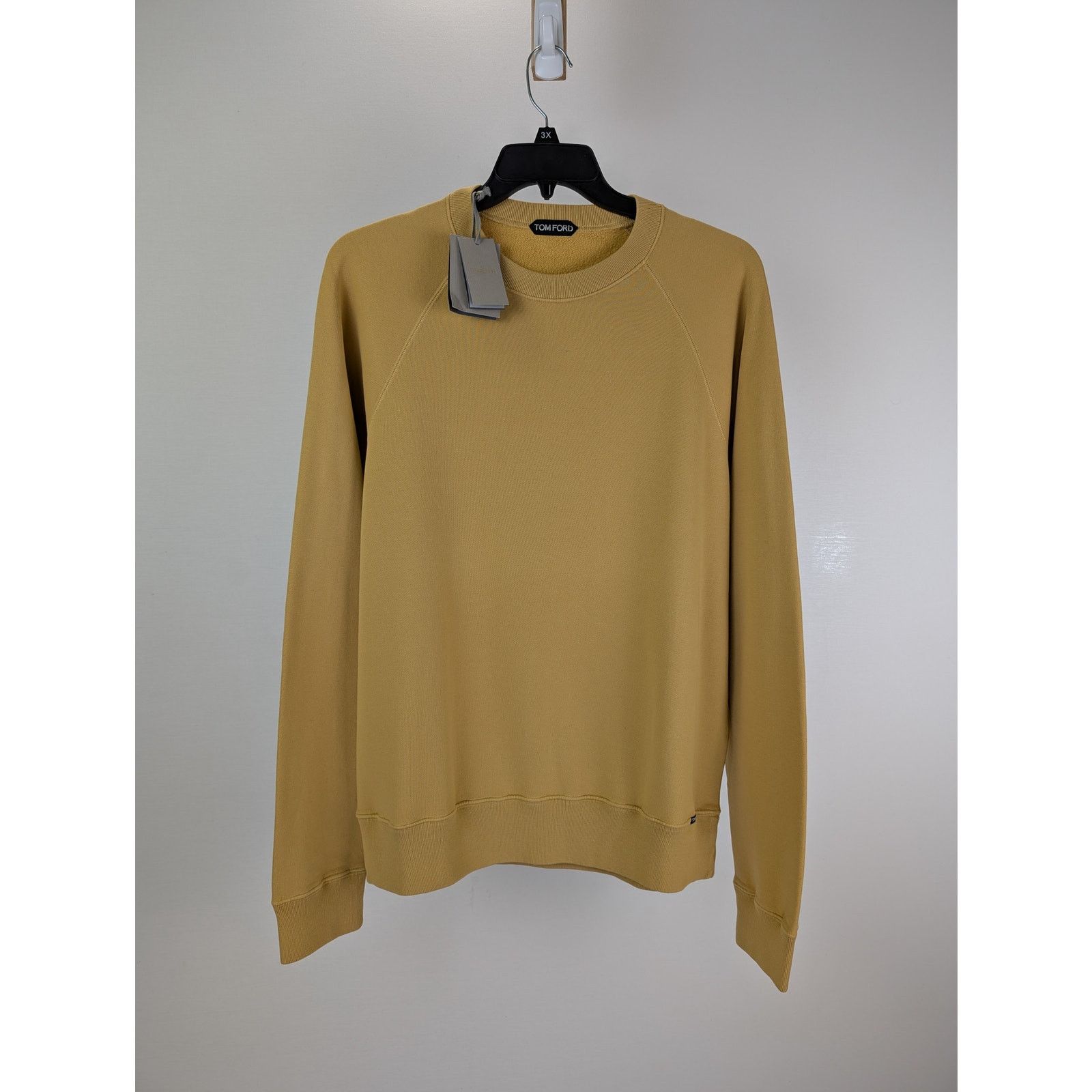 Tom Ford o1rshd1 Crewneck Sweater in Mustard Yellow Size US XL / EU 56 / 4 - 6 Thumbnail