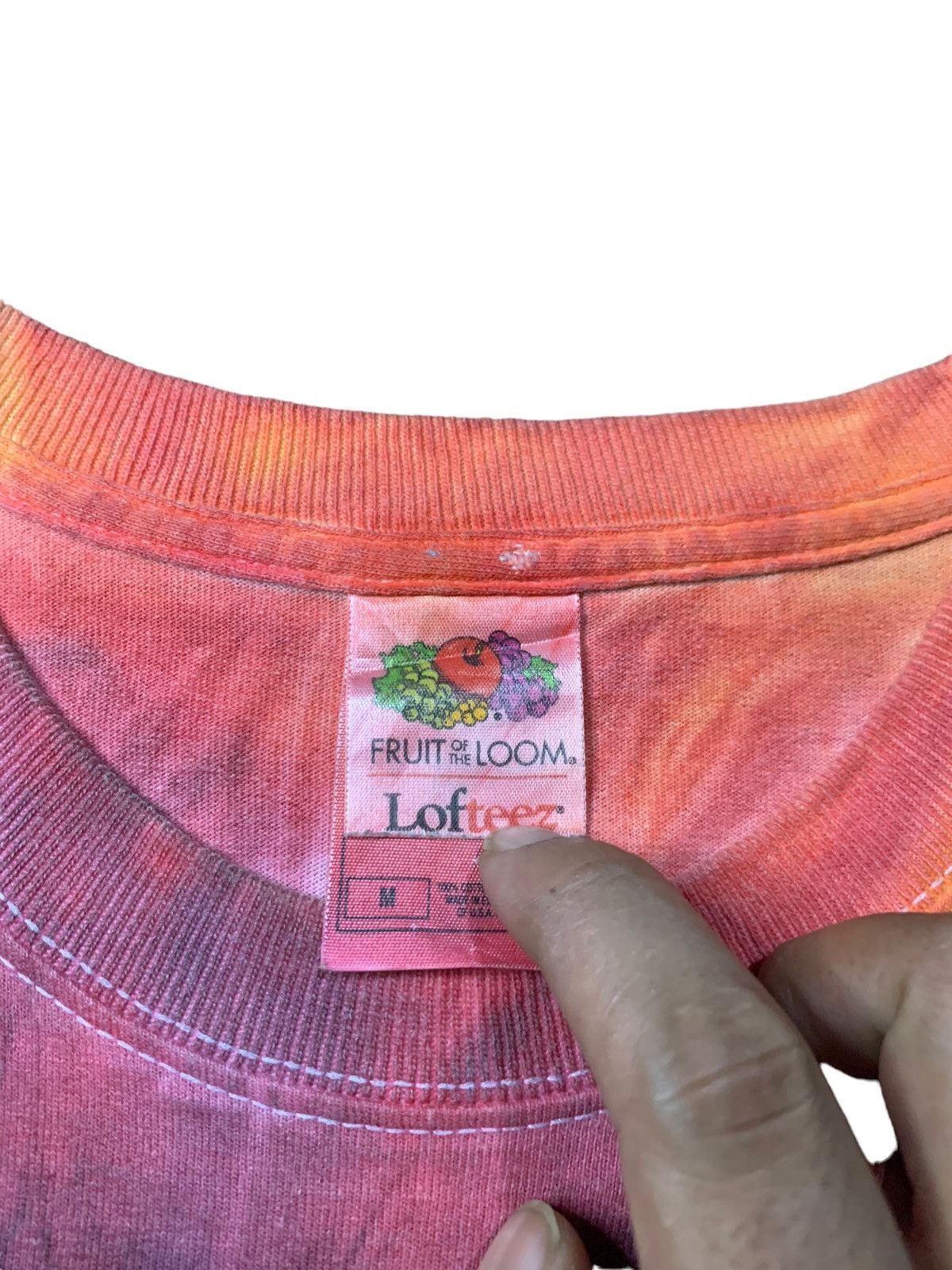 Fruit Of The Loom × Vintage Vintage FOTL tie dye tee Size US M / EU 48-50 / 2 - 5 Thumbnail