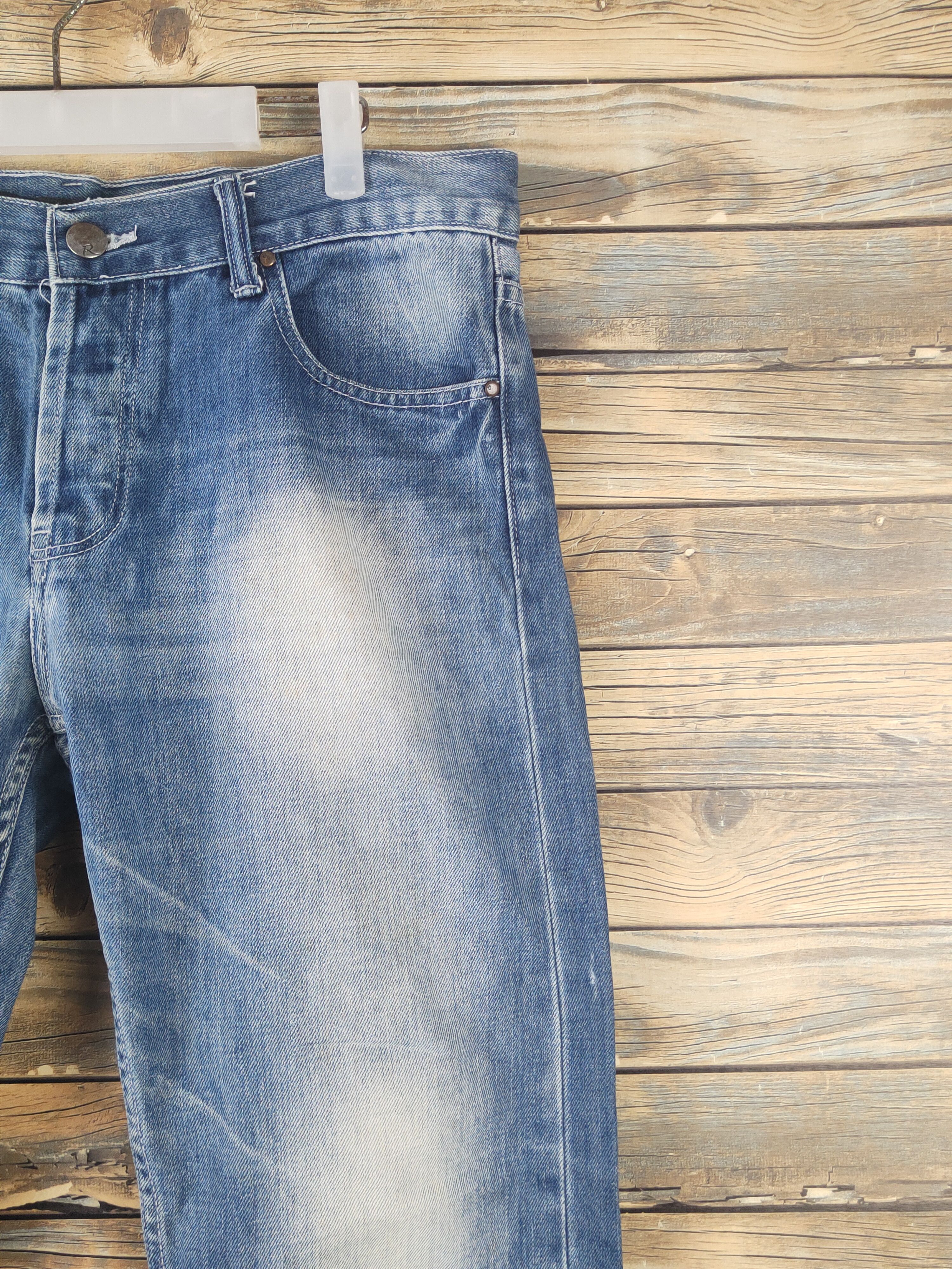 Levi's DL Levi's Blue Distressed Ripped Jeans #1638 Size US 36 / EU 52 - 5 Thumbnail
