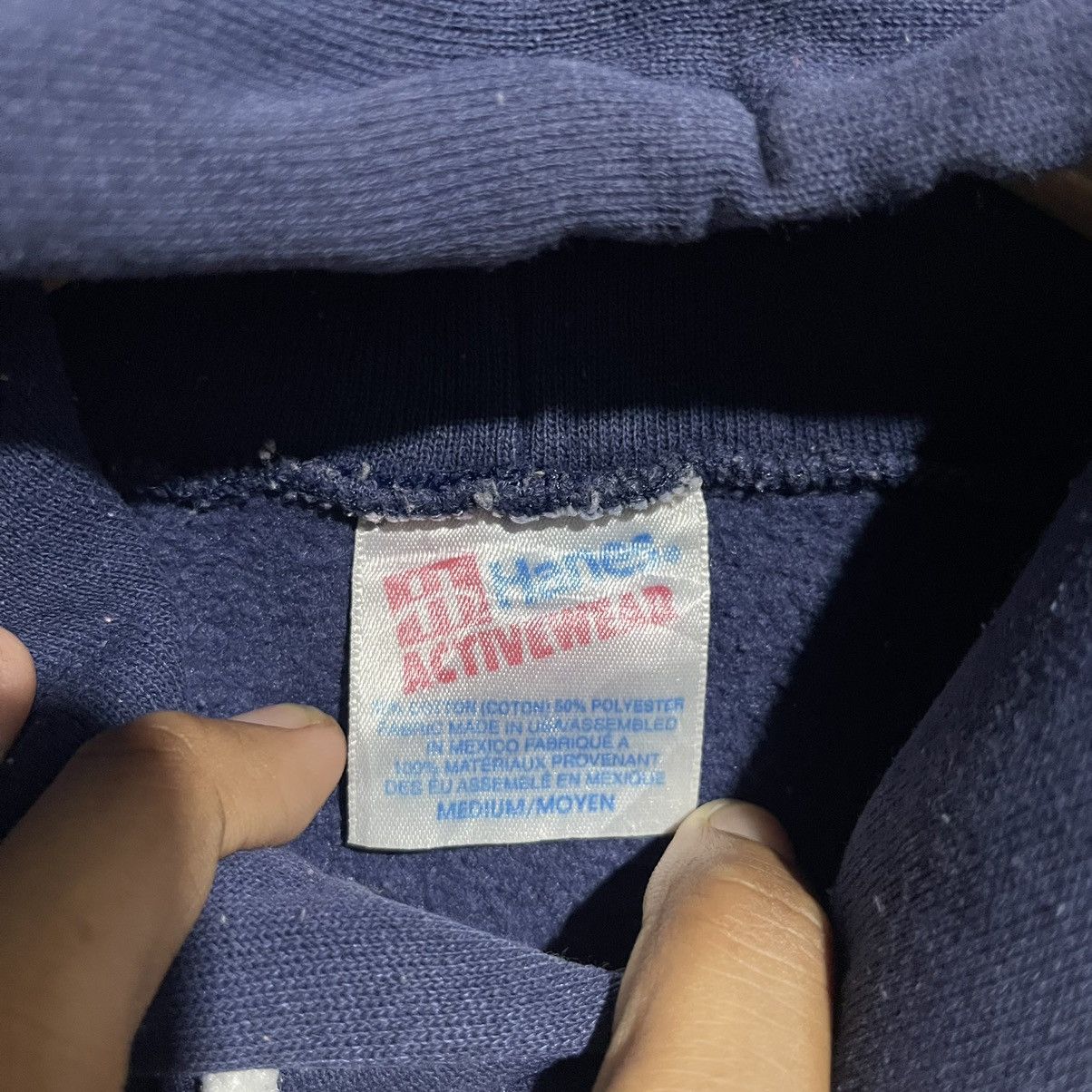 Hanes 90s Hanes Lacrosse League Hoodie Vintage Collegiate Sports Size US M / EU 48-50 / 2 - 7 Thumbnail