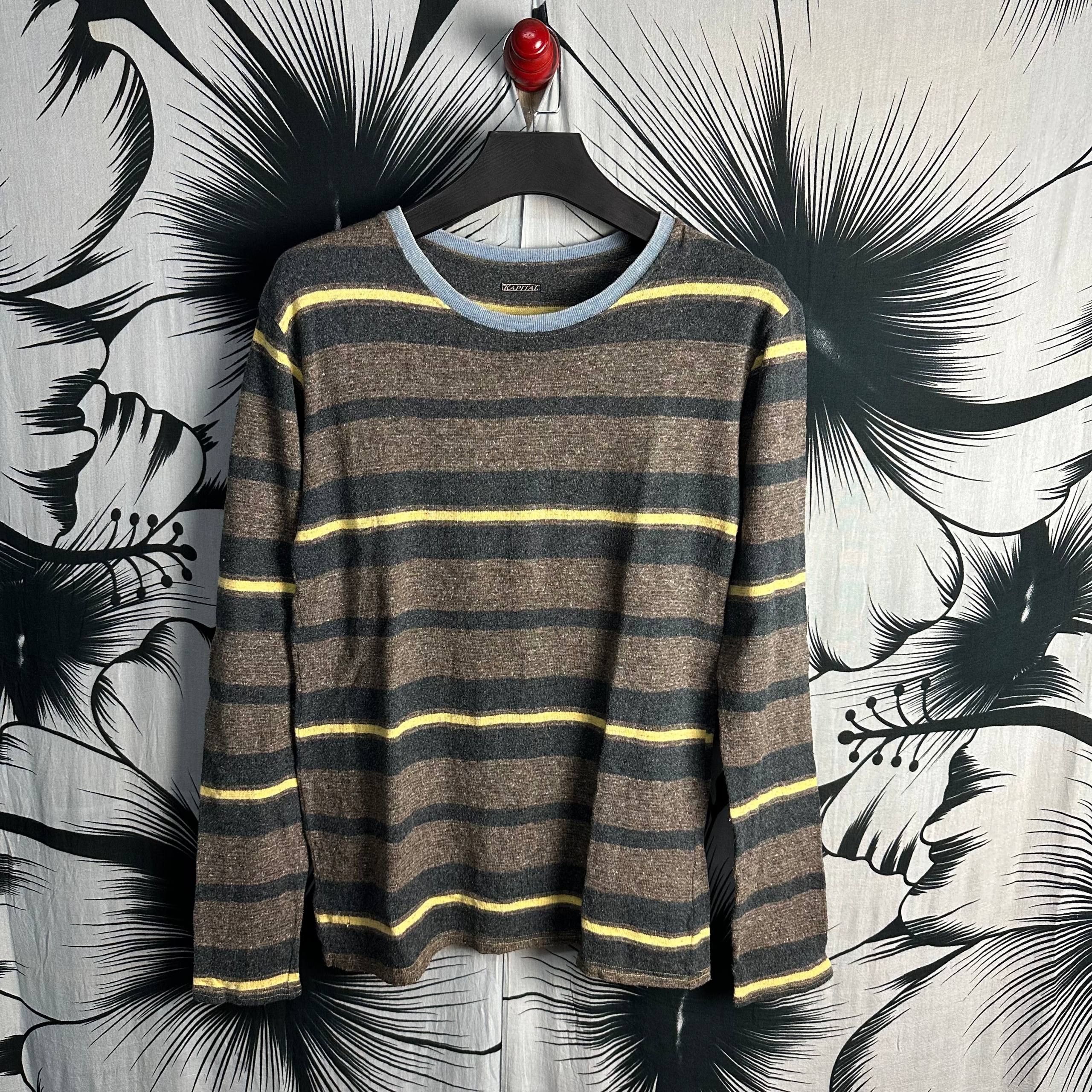 希少 KAPITAL キャピタル KOUNTRY ASHBURY DYED Kapital × Kapital Kountry Kapital Ashbury Tie Dye Long Sleeve