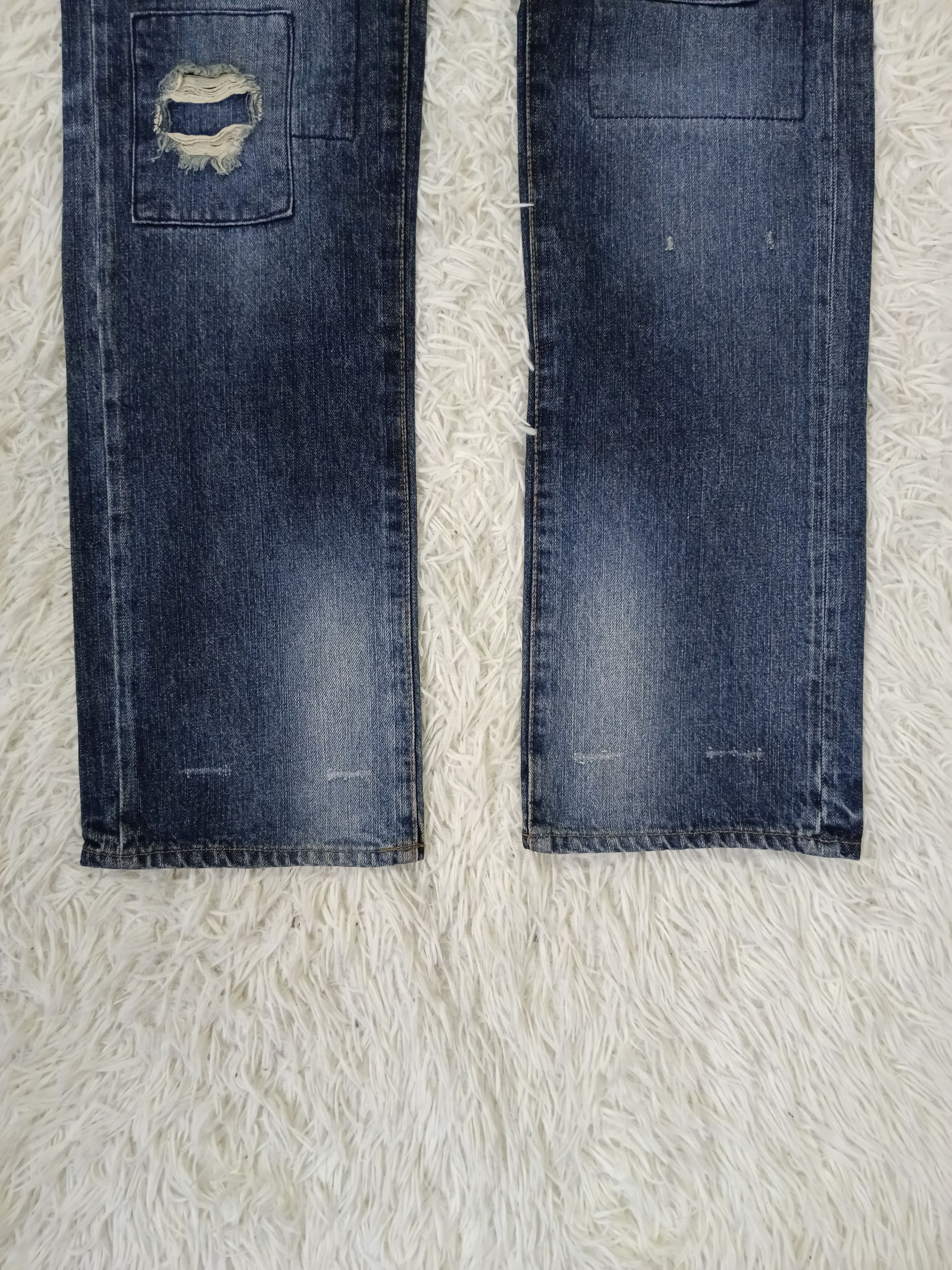 Japanese Brand PACTHWORK FREE GATE DENIM PANTS Size US 32 / EU 48 - 5 Thumbnail