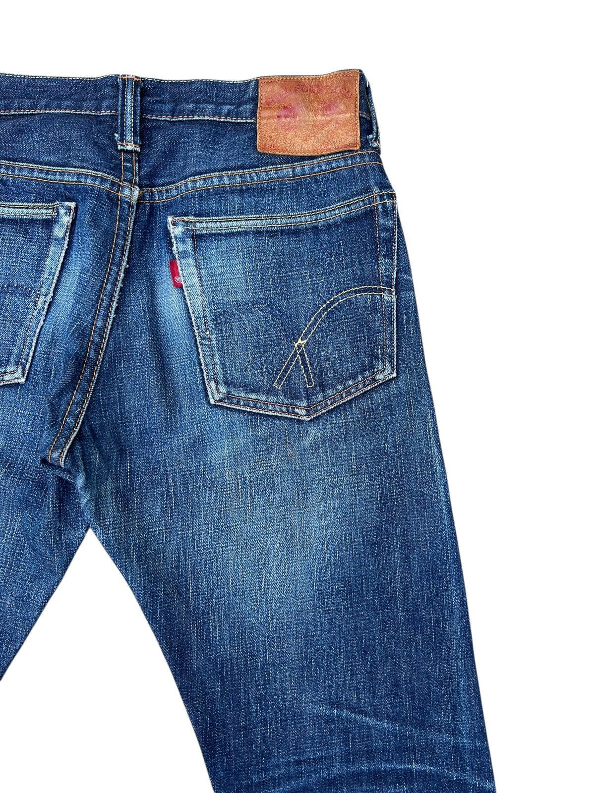 Full Count & Co. Vintage Full Count Japan Hidden Rivets Denim Selvedge Jeans Size US 27 - 20 Thumbnail