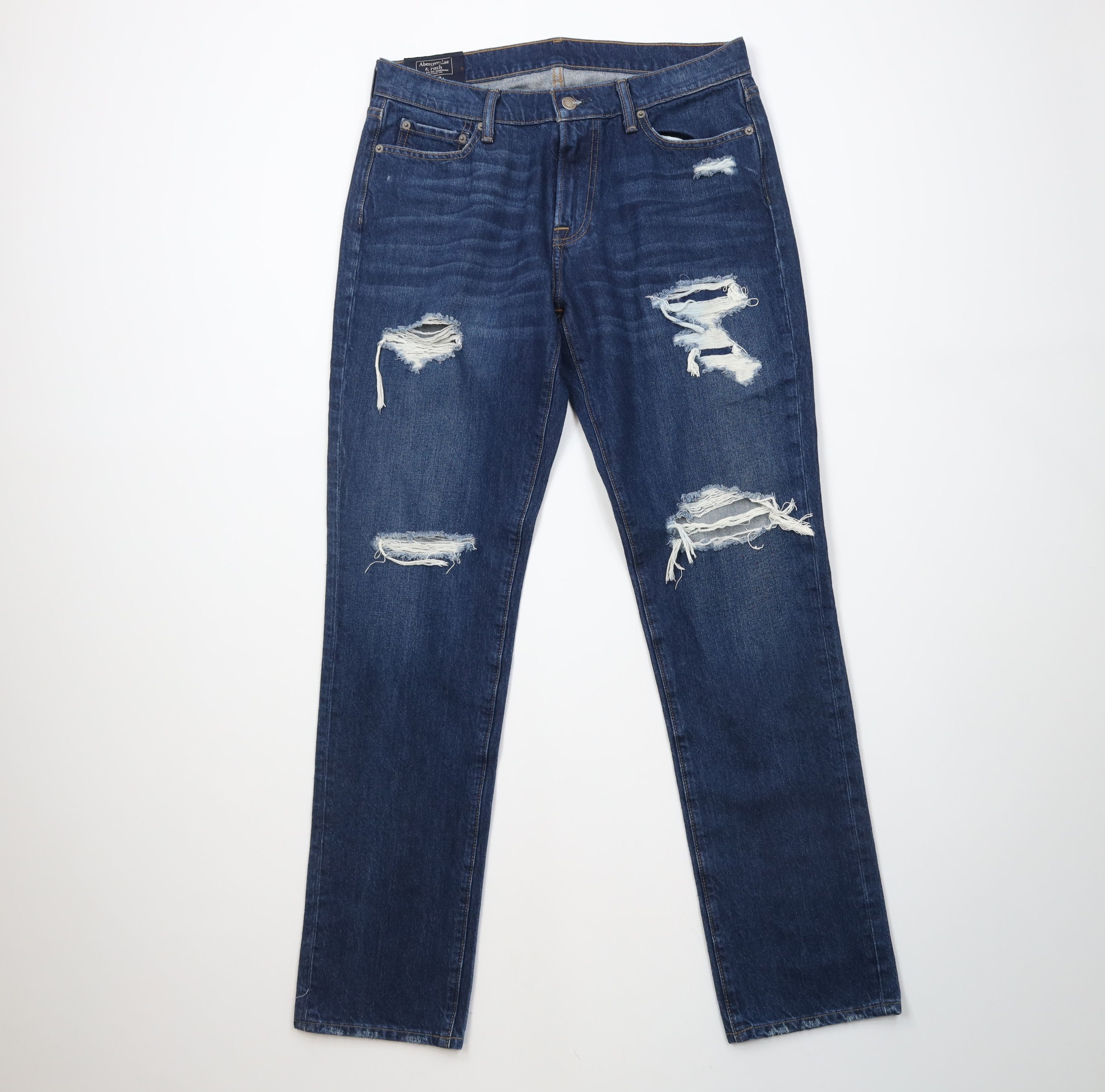 Vintage Y2K Abercrombie & Fitch Rustin Athletic Slim Jeans