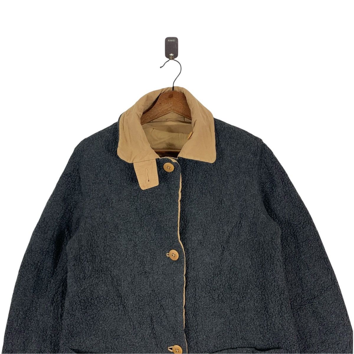 45rpm × Japanese Brand VINTAGE JAPANESE BRAND 45RPM REVERSIBLE BUTTON JACKET Size US M / EU 48-50 / 2 - 14 Thumbnail