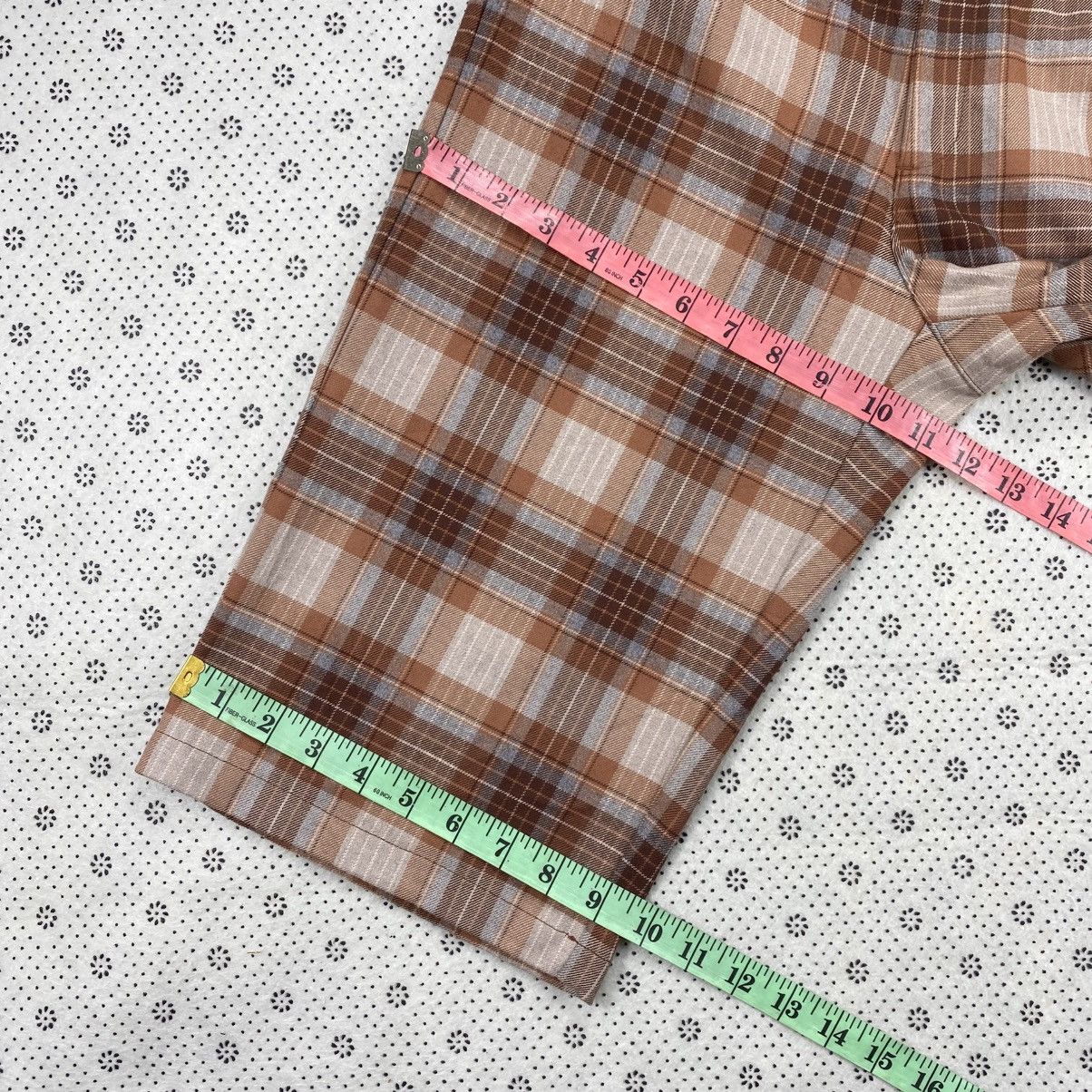 Japanese Brand Crocodile Japan Vintage Plaid Shorts – Archive Summer Flex Size US 29 - 5 Thumbnail